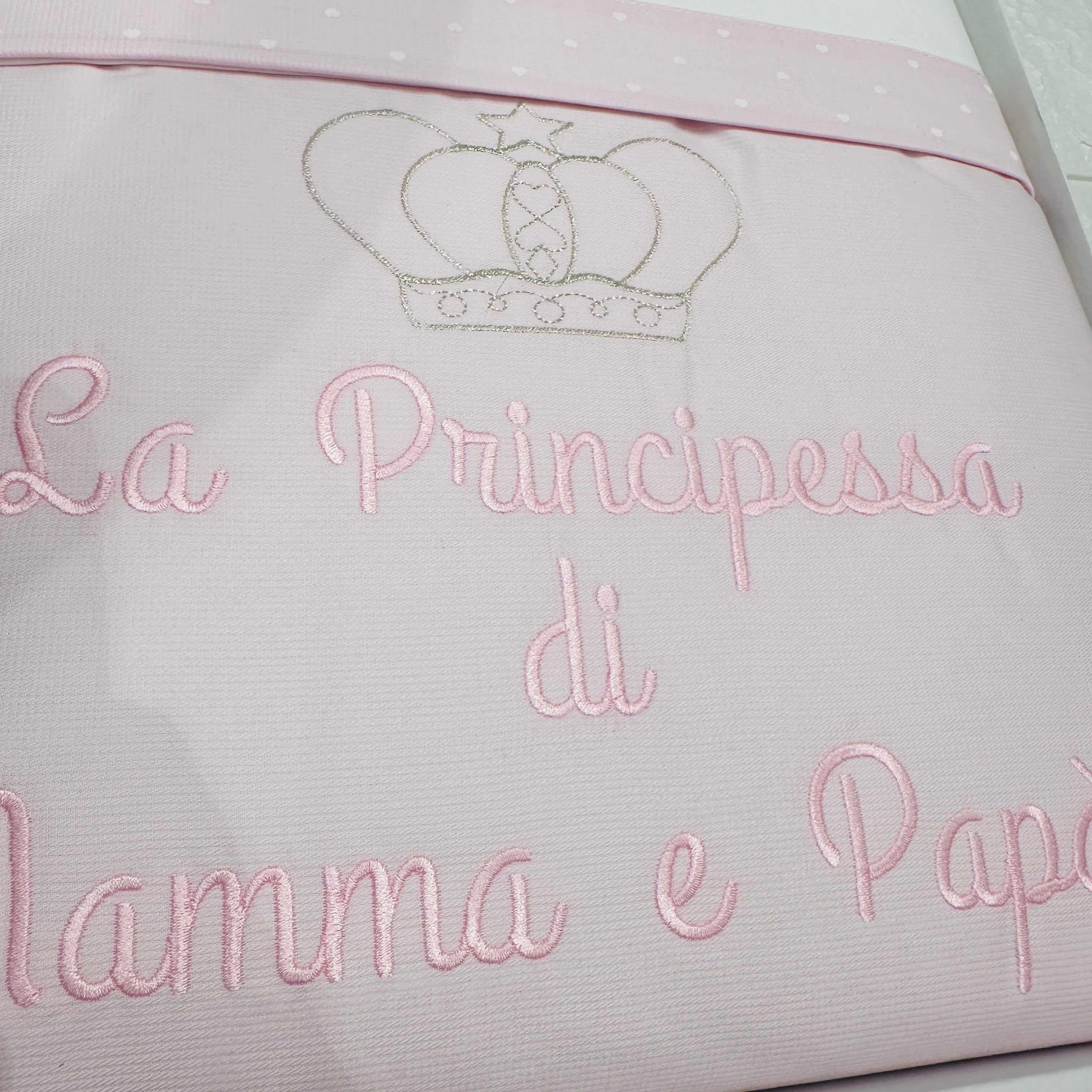 Set completo carrozzina principessa rosa