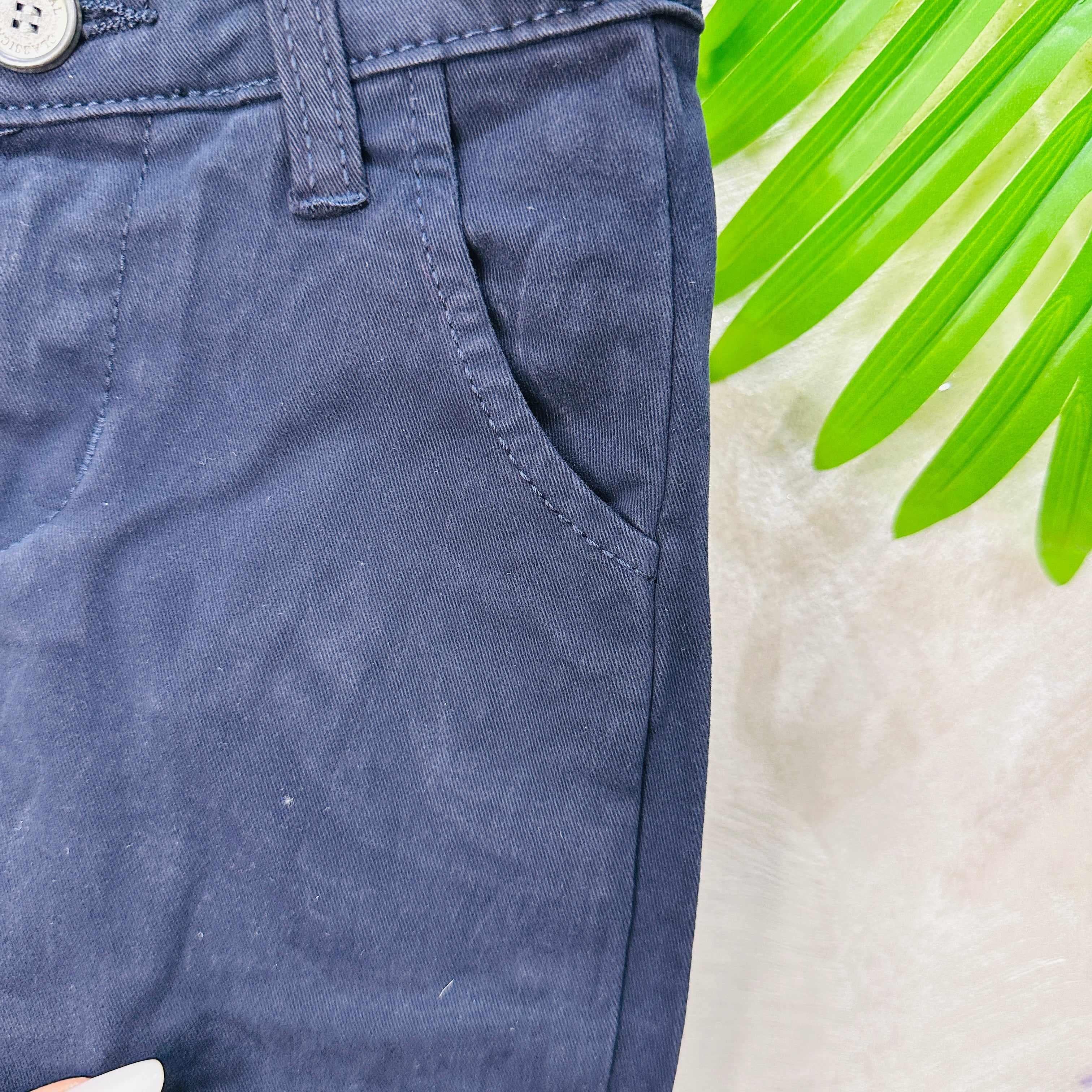 Pantalone Tasche Filo Blu anni