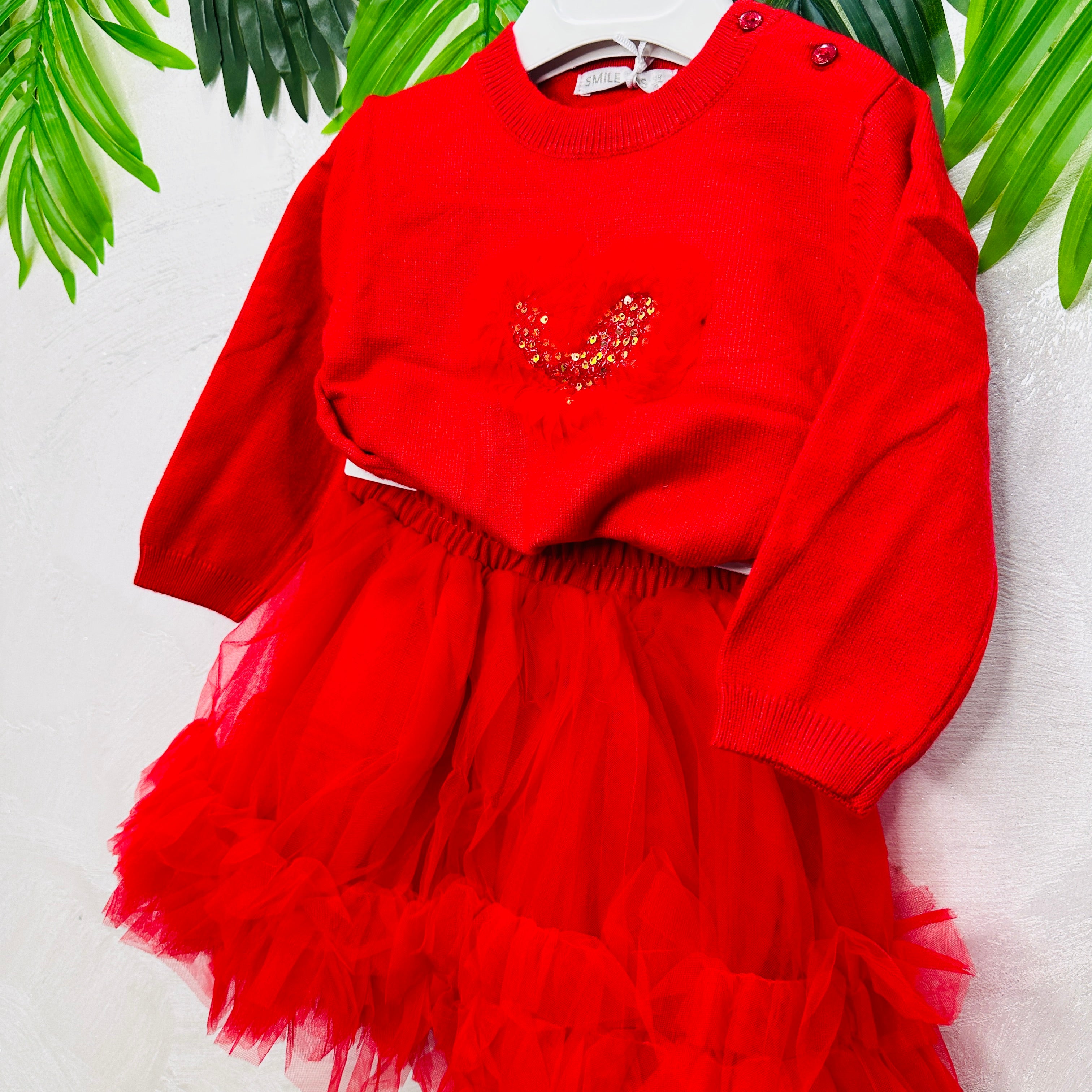 Completo Cuore Rosso