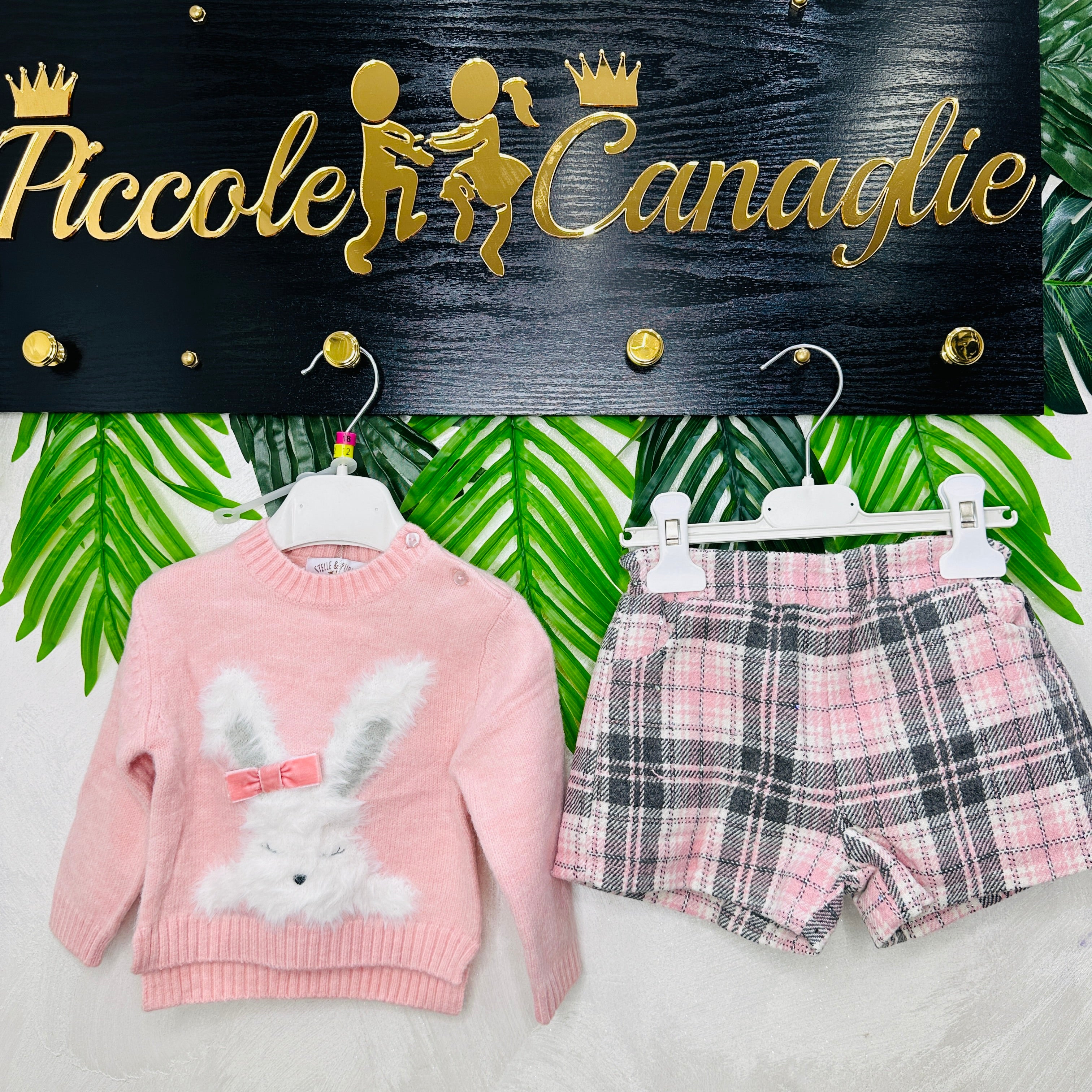 Completo Coniglietta  Rosa