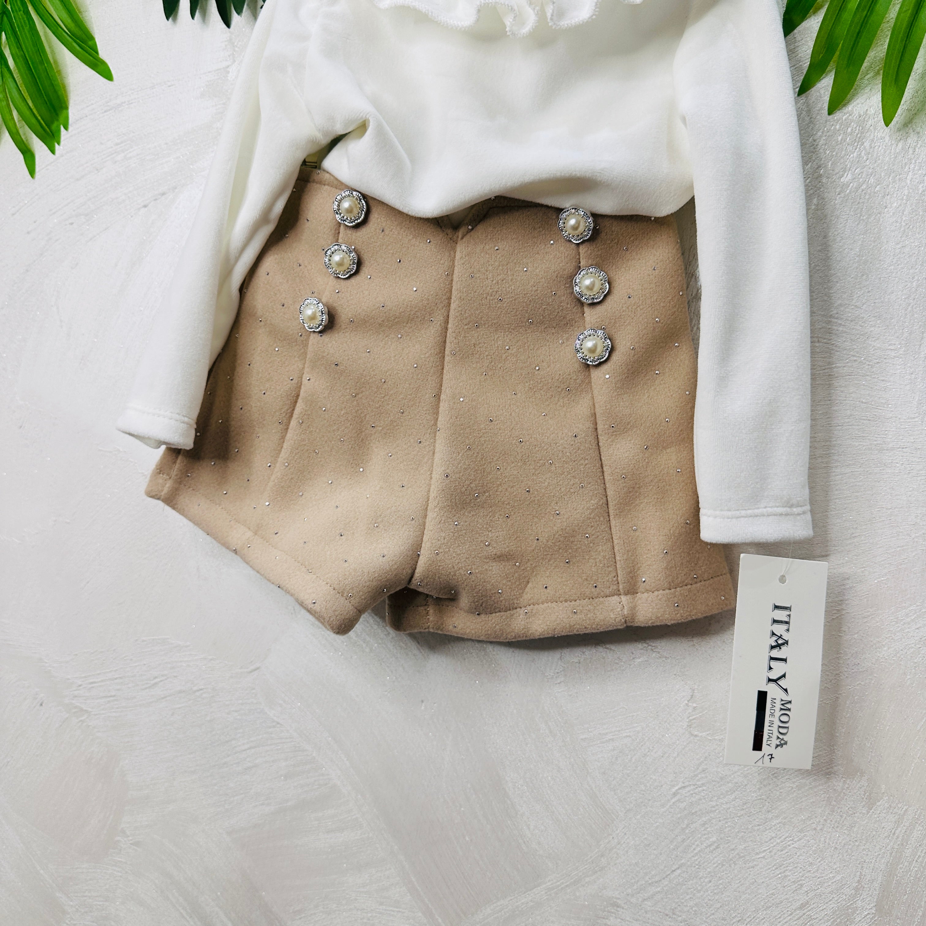 Completo Fiocchetto Beige