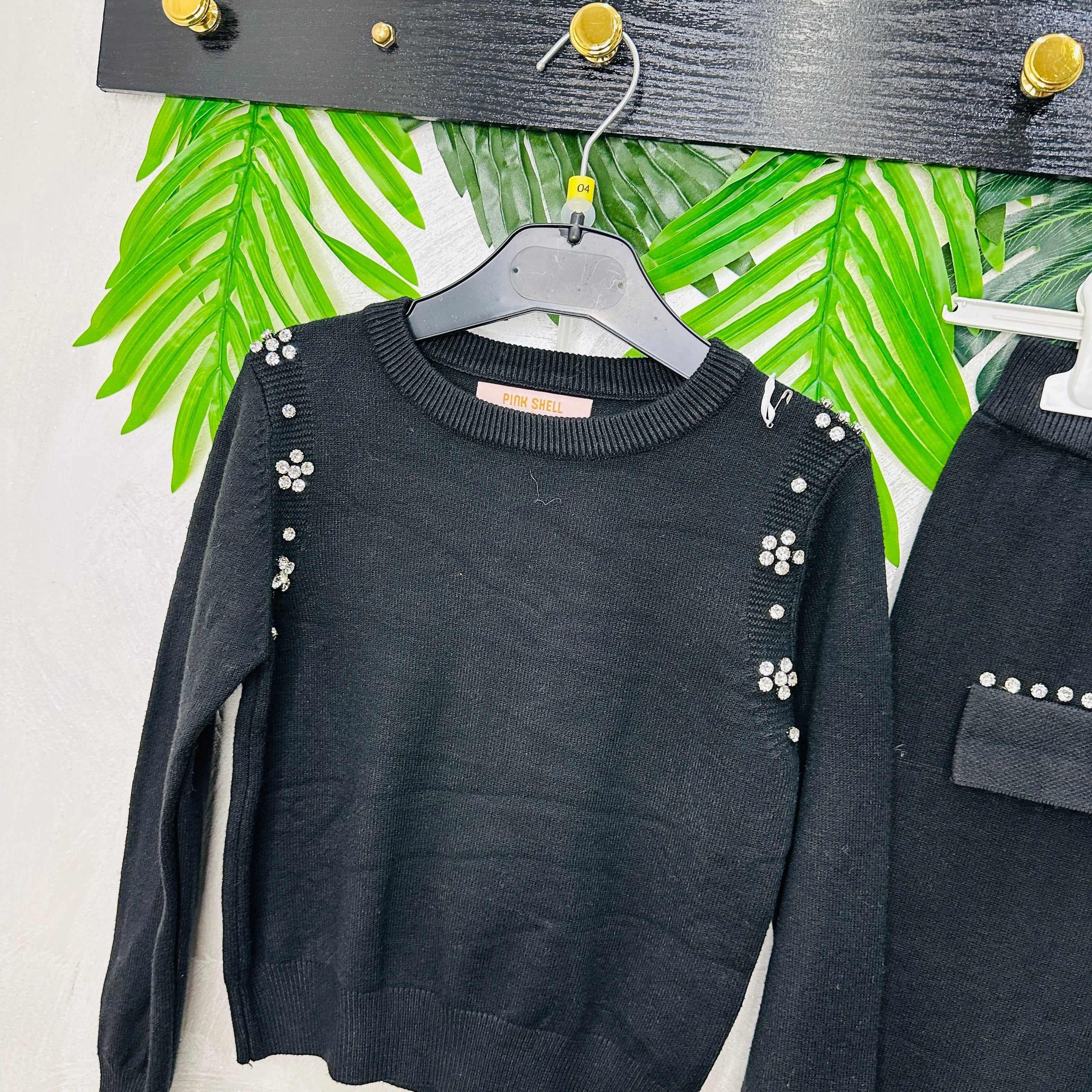 Completo Swarosky nero