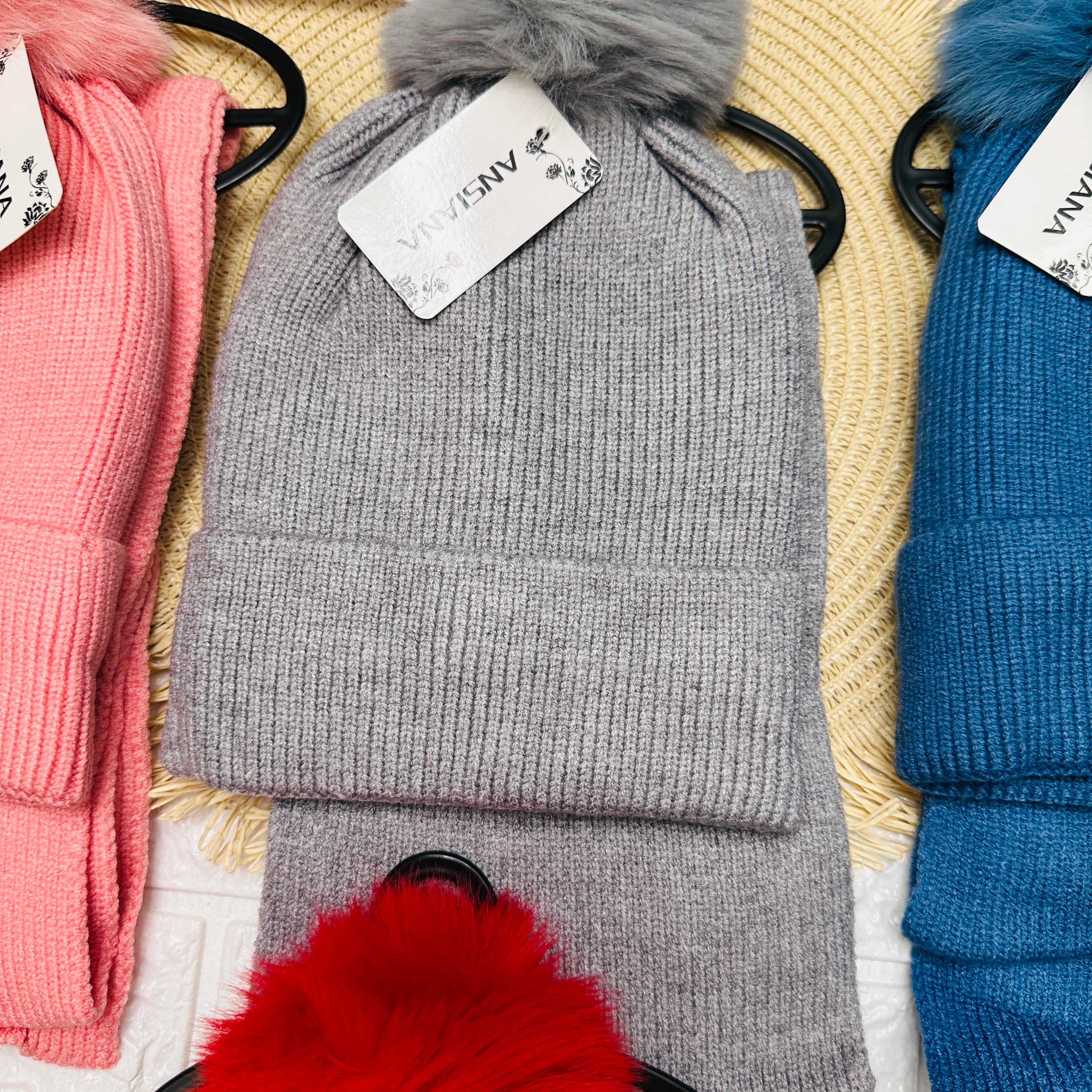 Cappello + sciarpa Righe 384268