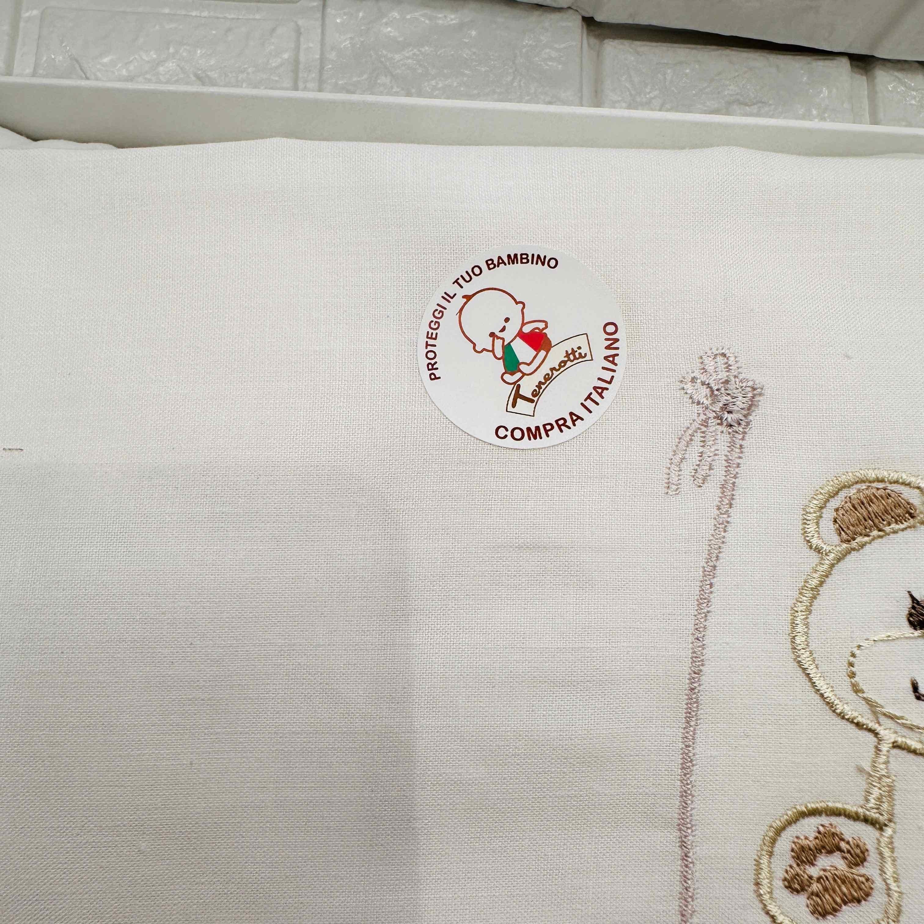 Set Completo ciniglia  Carrozzina Orsetta Begie 35410