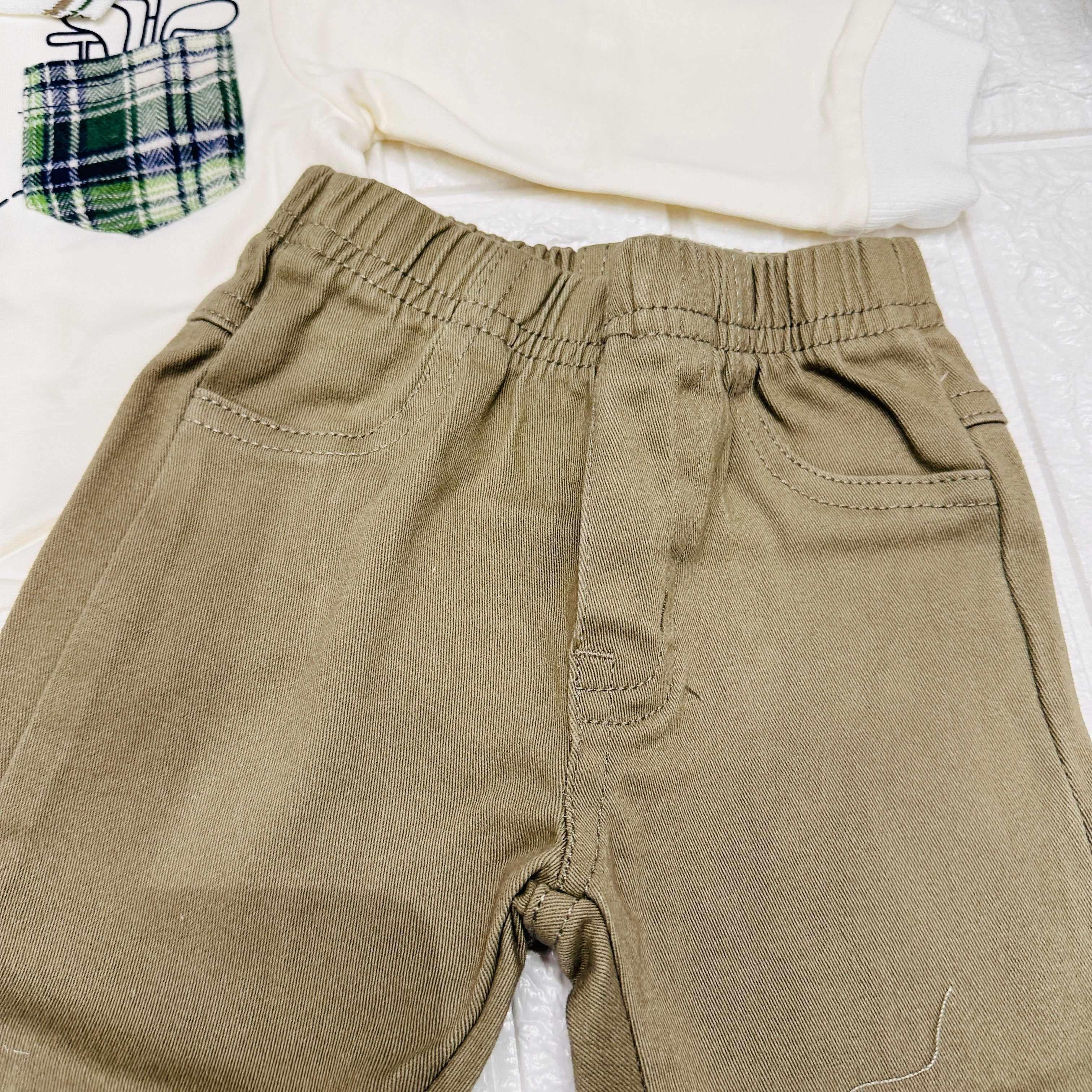 Completo Polo Bimbo Panna