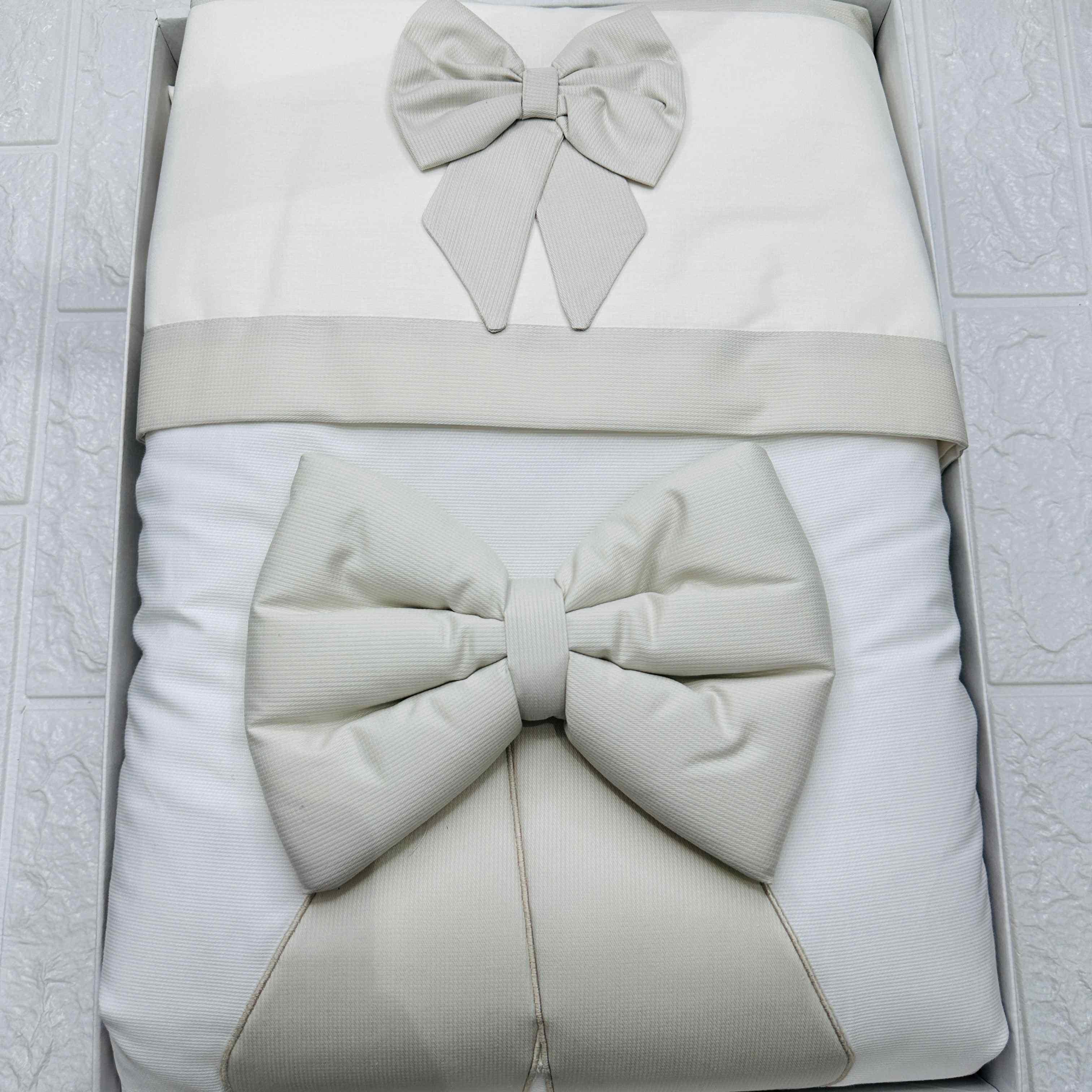 Set completo carrozzina Fiocco Tortora