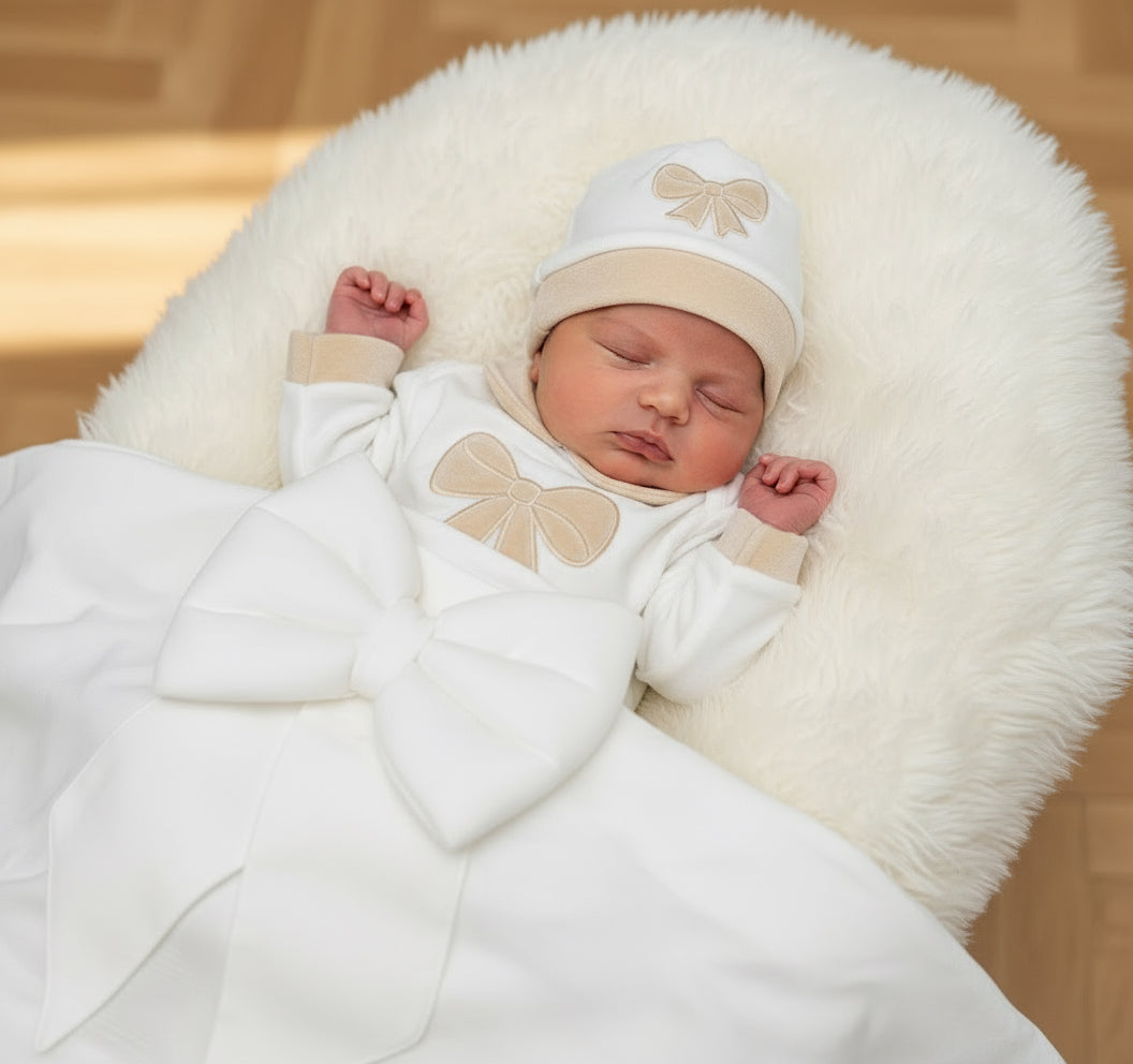 Set nascita Fiocco Begie