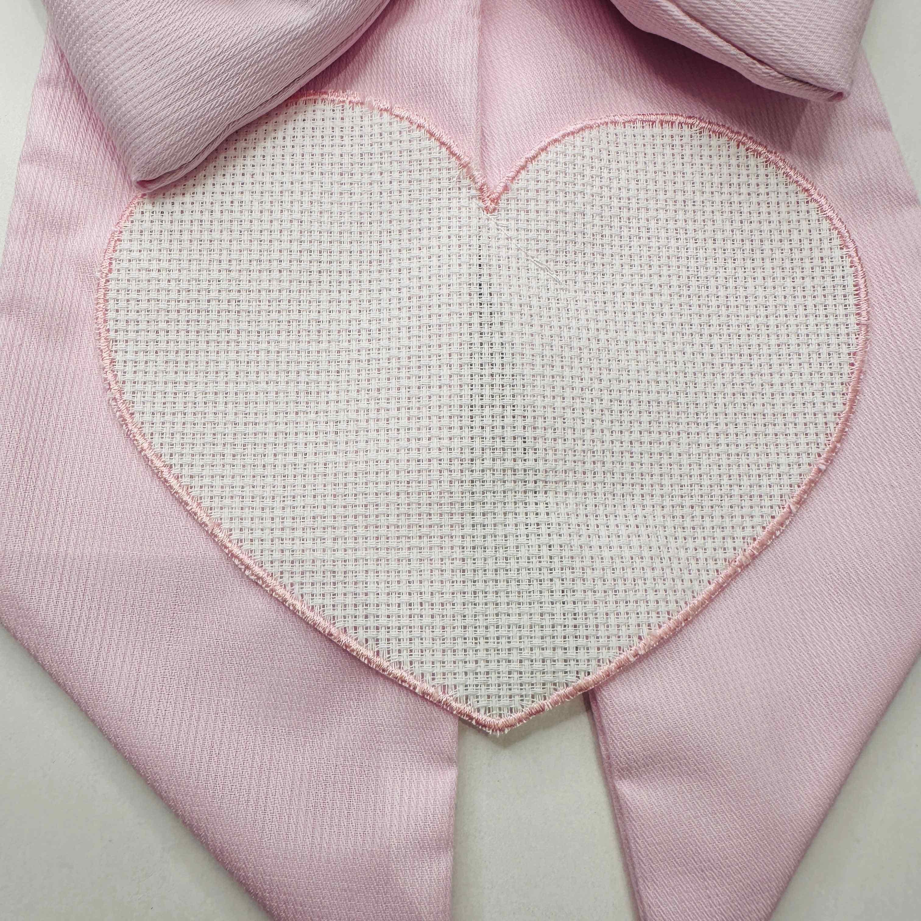 Fiocco nascita  rosa                dim.25x30