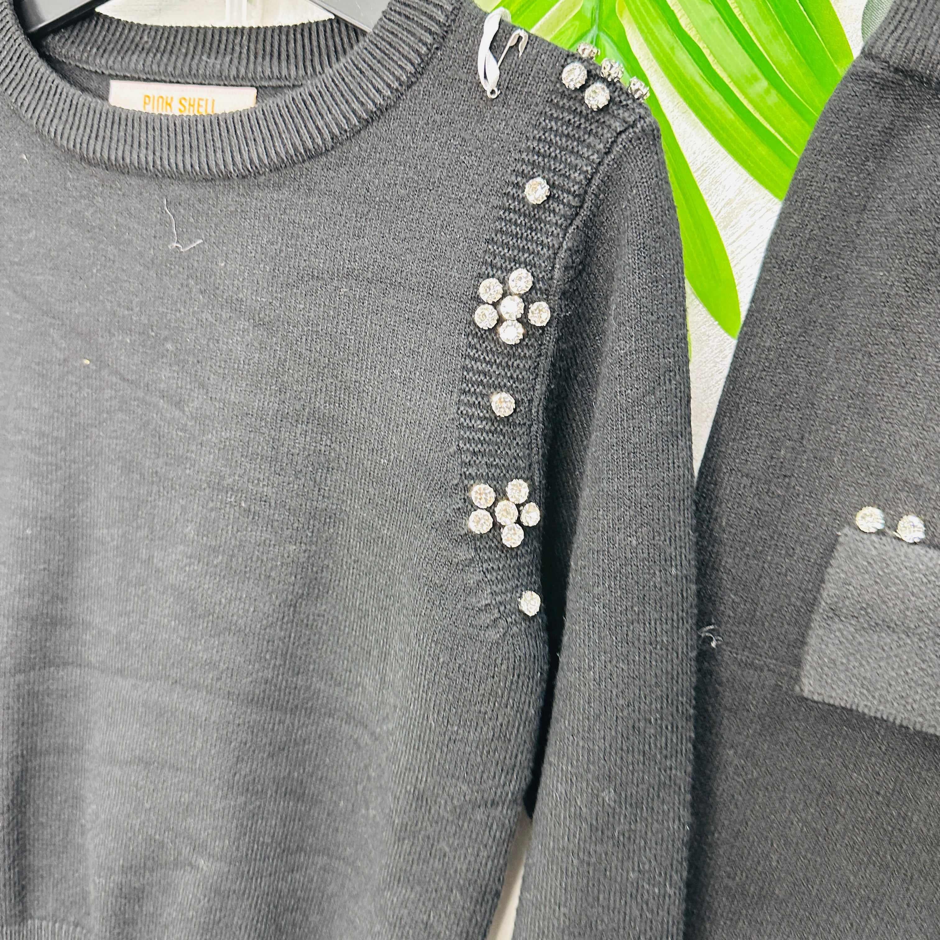 Completo Swarosky nero