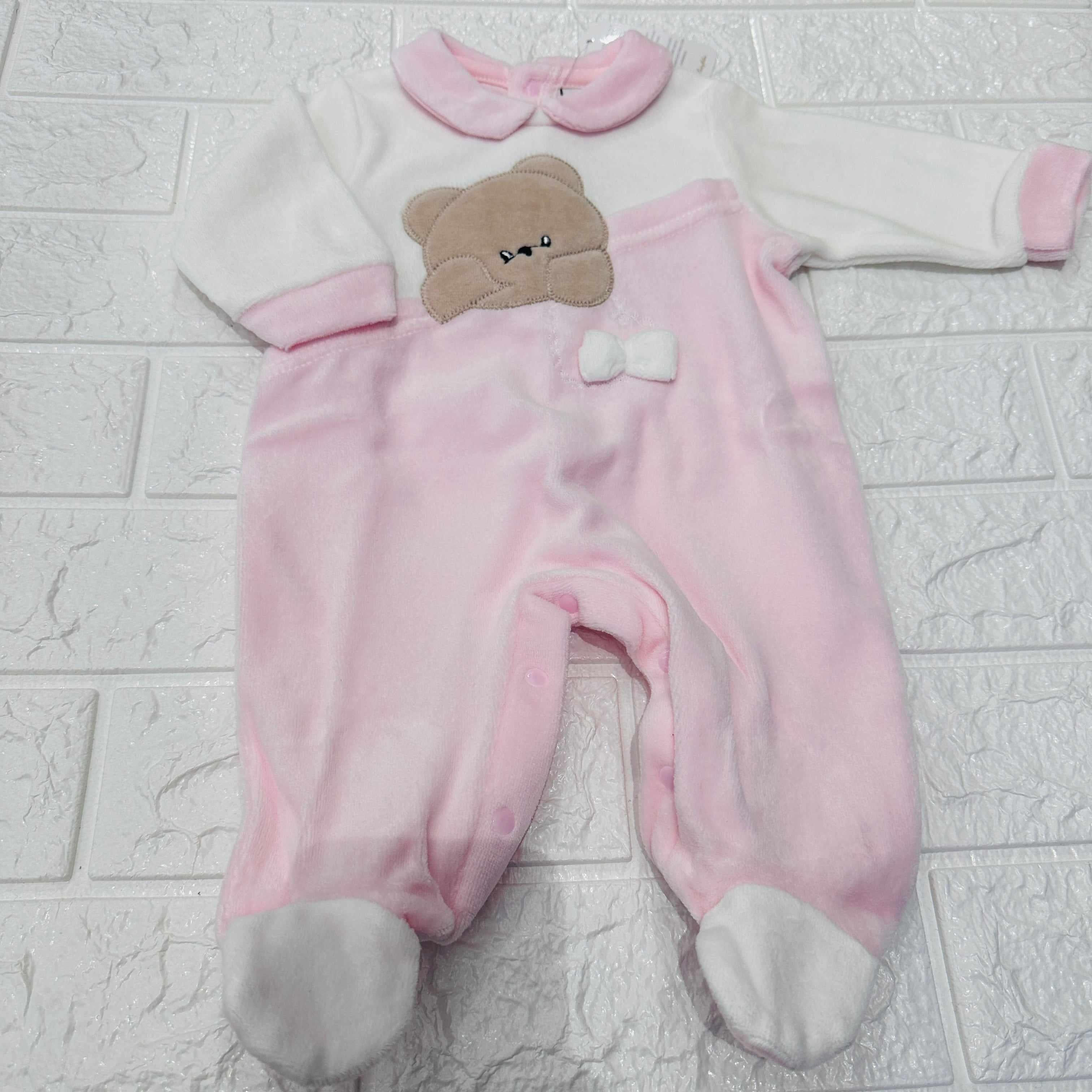 Tutina ciniglia orso Rosa ART B524F/6