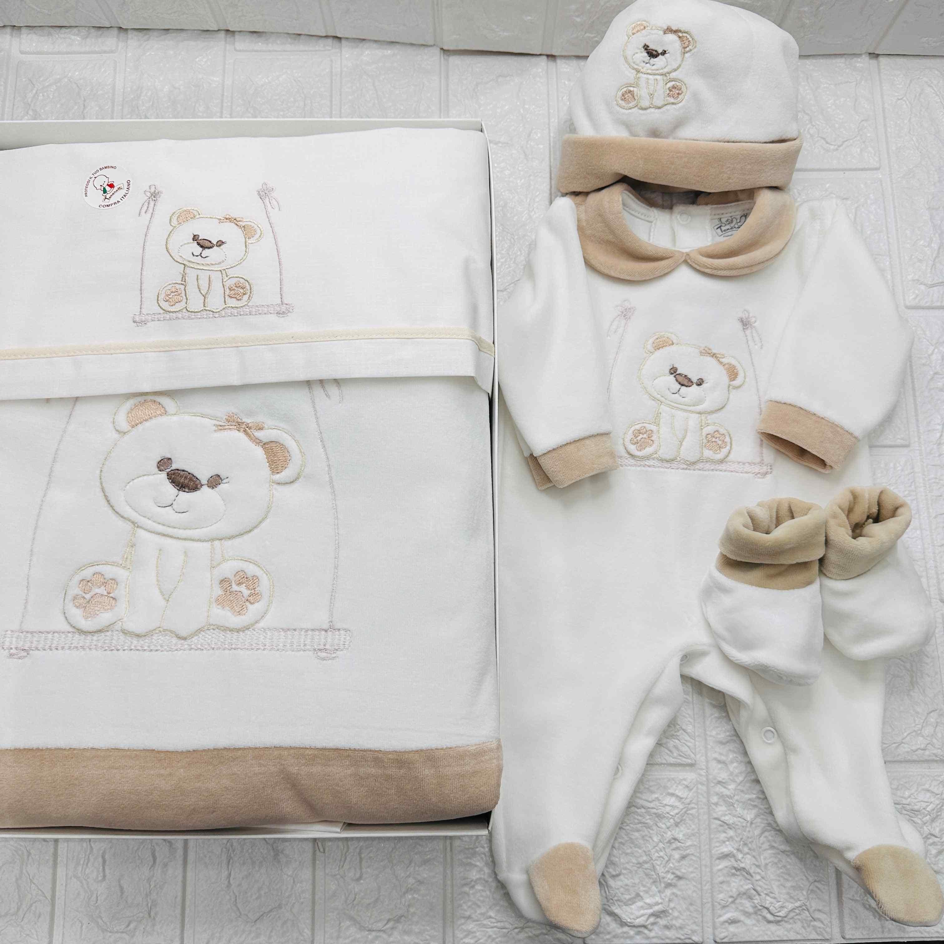 Set nascita ciniglia Orsetta Begie