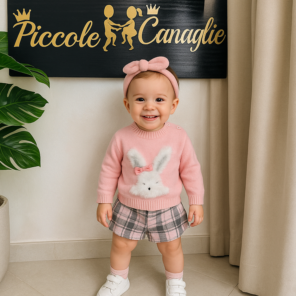 Completo Coniglietta  Rosa