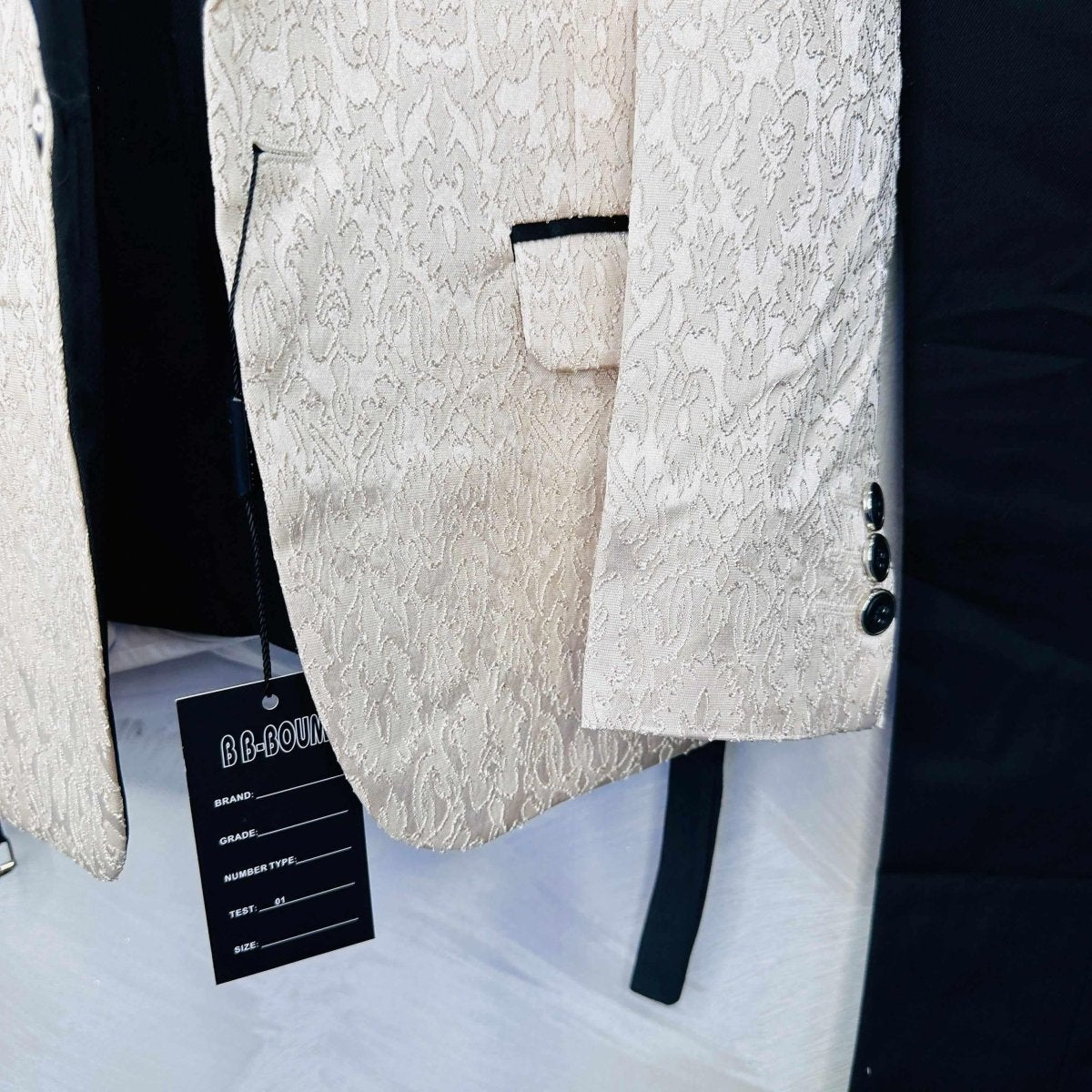 Abito Damasco Begie - Piccole Canaglie - PC21753