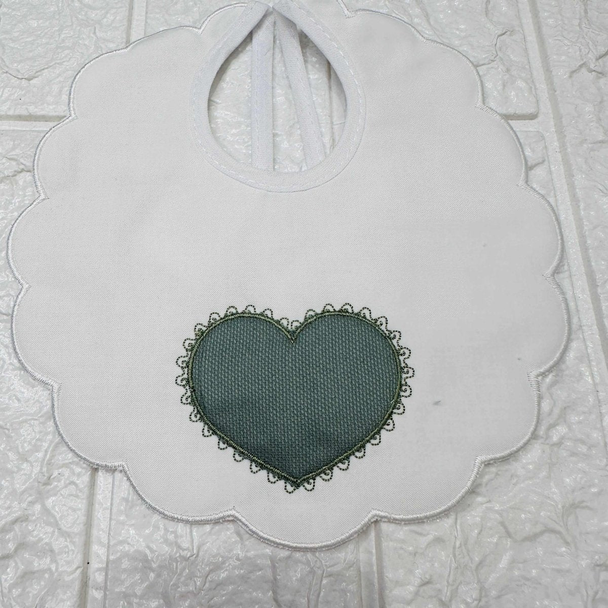 Bavetta cuore verde BV003139 - Piccole Canaglie - PC21322