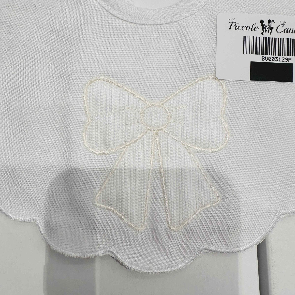 Bavetta fiocco panna BV003129 - Piccole Canaglie - PC20072