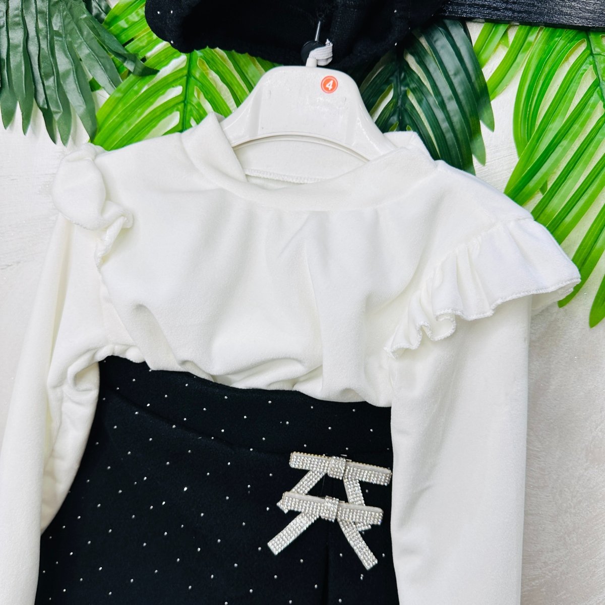 Completo Baschetto nero - Piccole Canaglie - PC23021