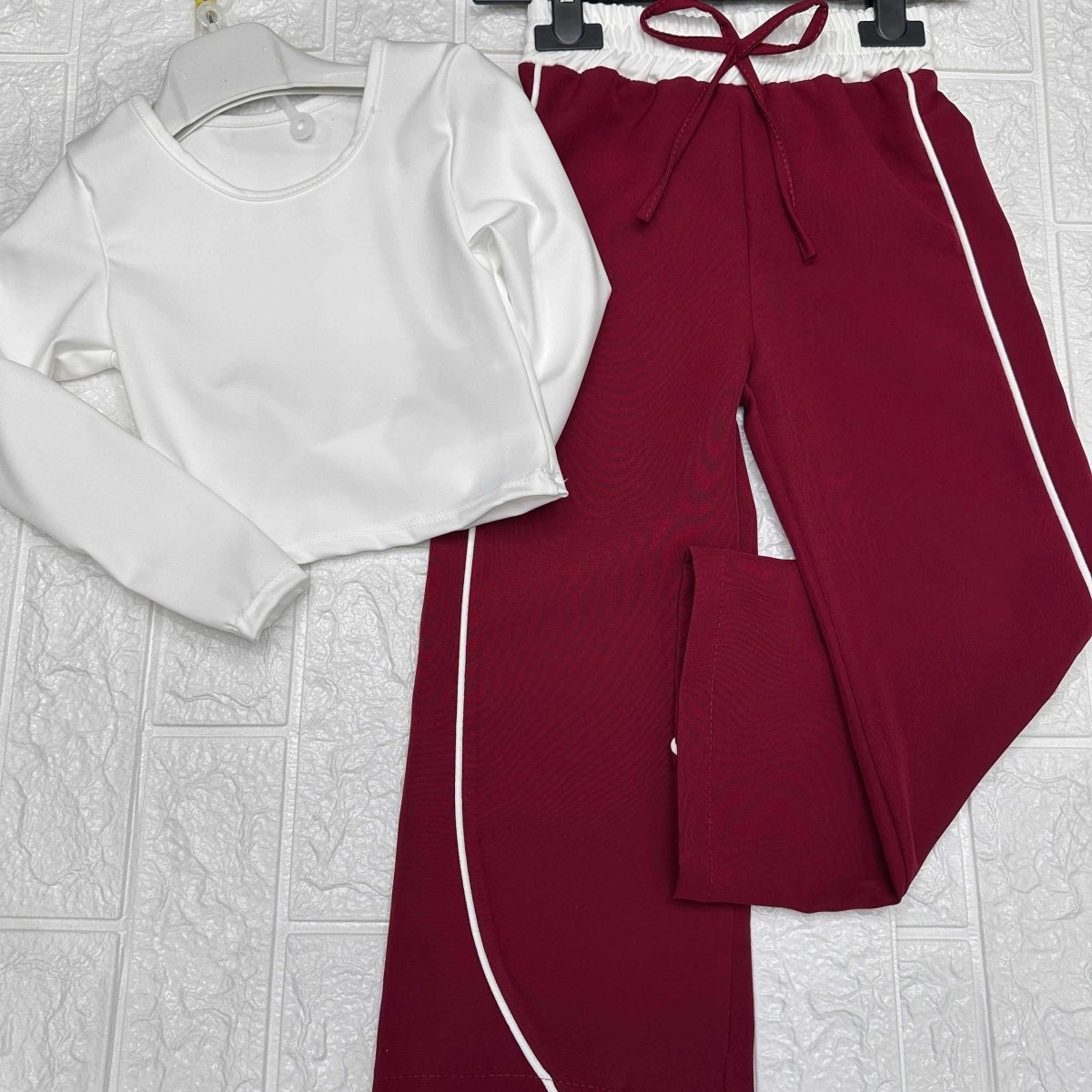 Completo bimba Mod Z@r@ bordo’ - Piccole Canaglie - PC20171