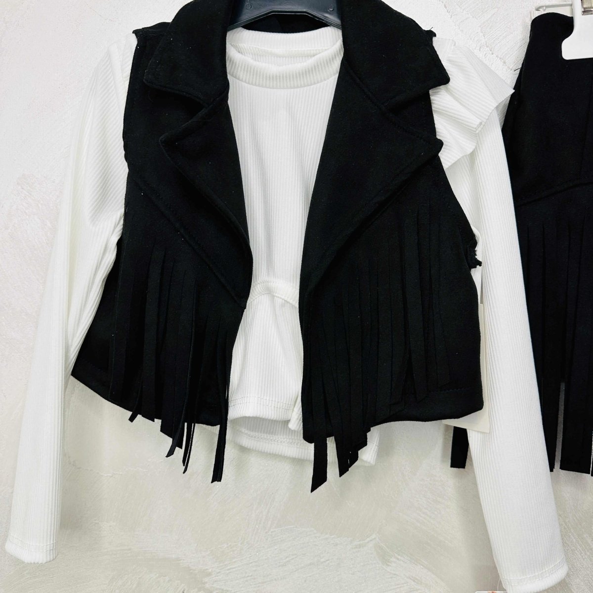 Completo bimba Pretty Baby nero - Piccole Canaglie - PC20187