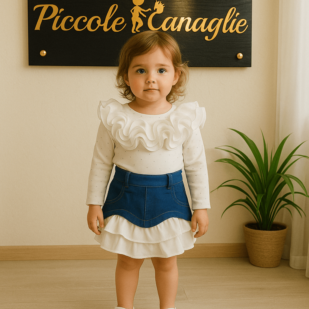 completo Denim - Piccole Canaglie - PC20896