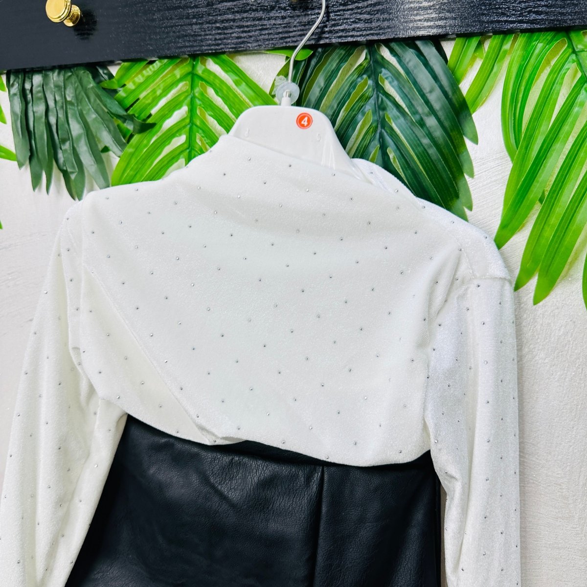 Completo Ecopelle Nero anni - Piccole Canaglie - PC22980