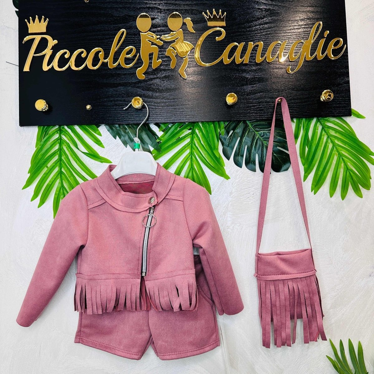 Completo StyleCowboy Rosa - Piccole Canaglie - PC21539