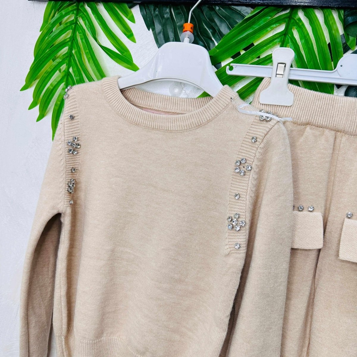 Completo Swarosky Begie - Piccole Canaglie - PC22087