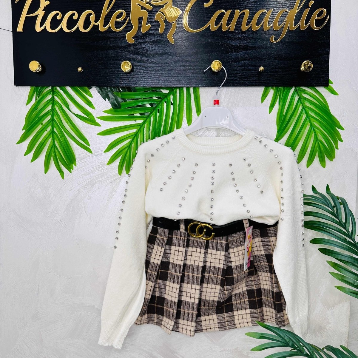 Completo Venus Quadri - Piccole Canaglie - PC22138