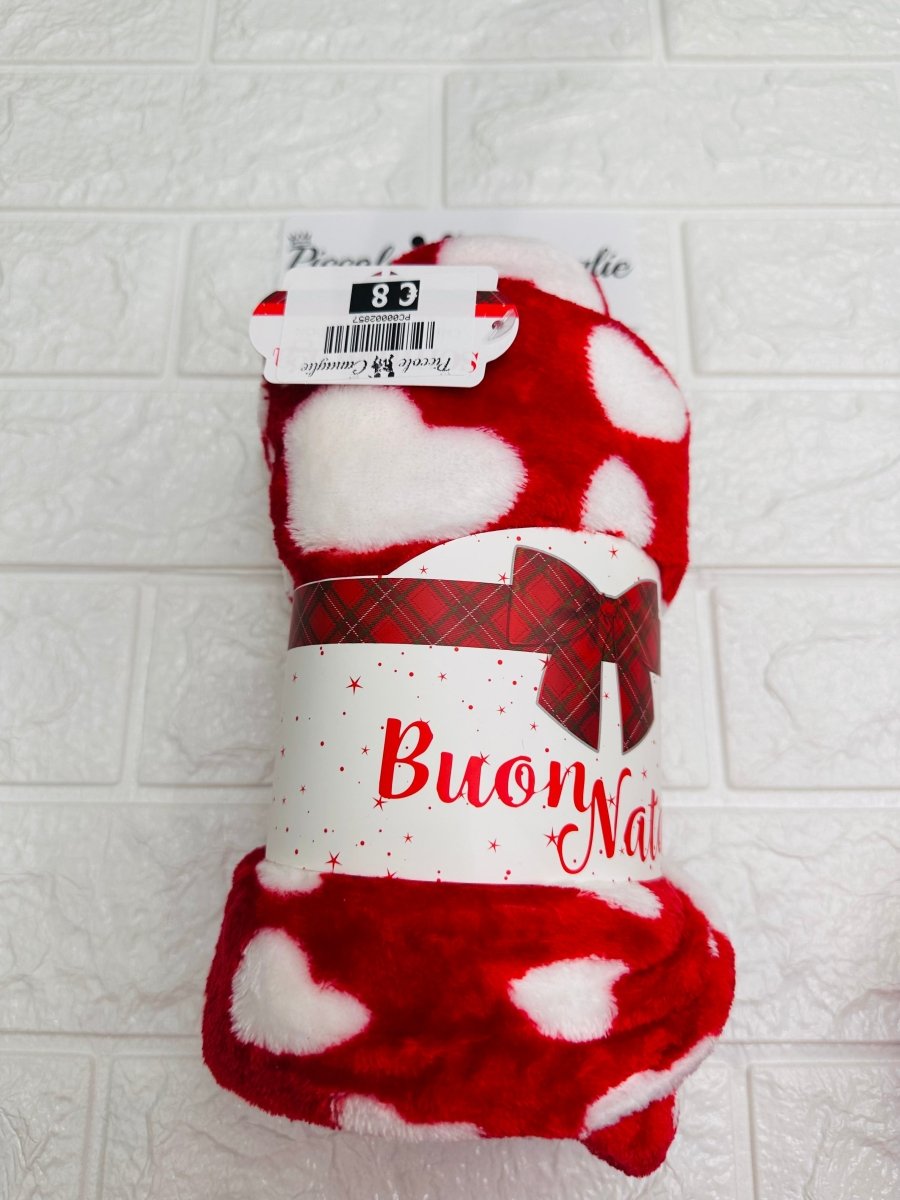 Coperta in Pile di Natale S120 - Piccole Canaglie -