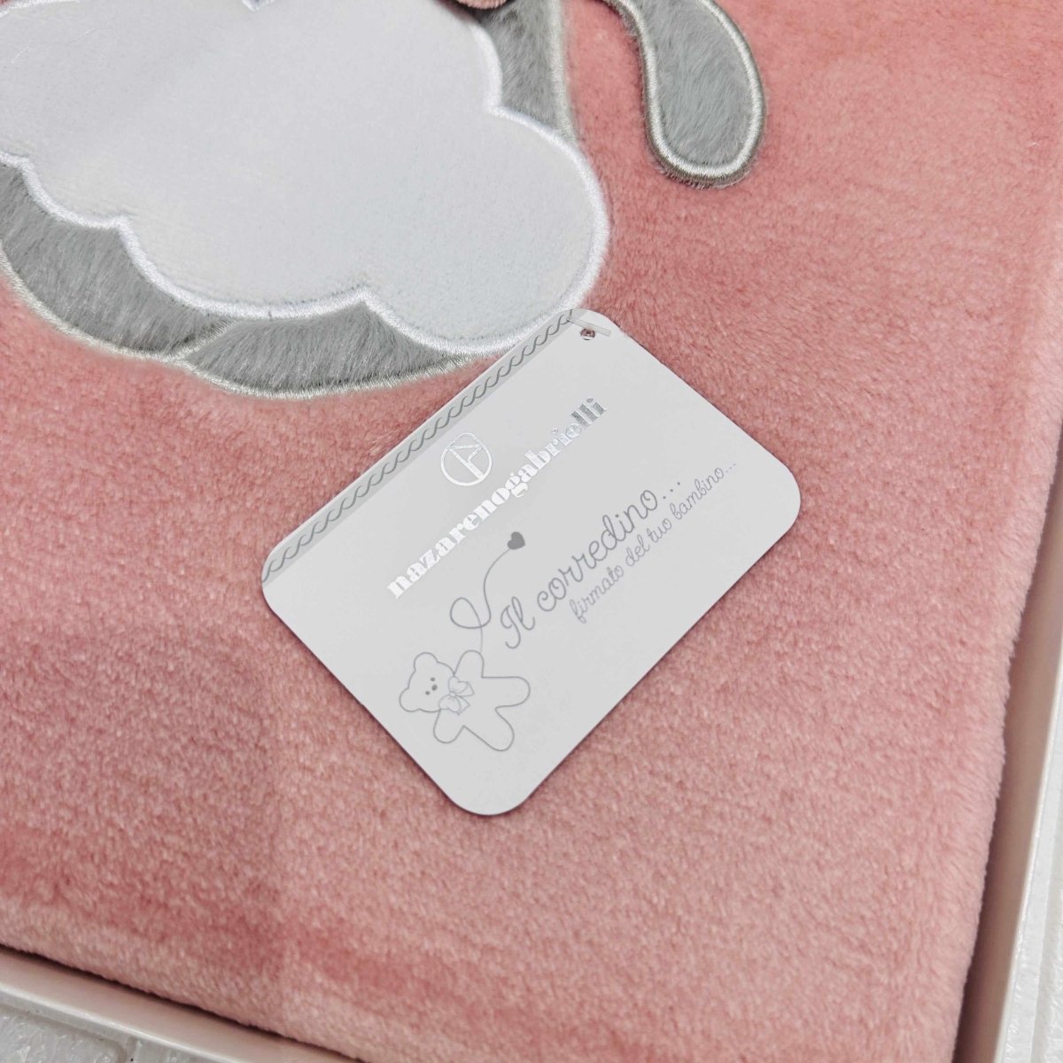 Coperta pile Dim 75x90 cagnolino Rosa - Piccole Canaglie - PC21926