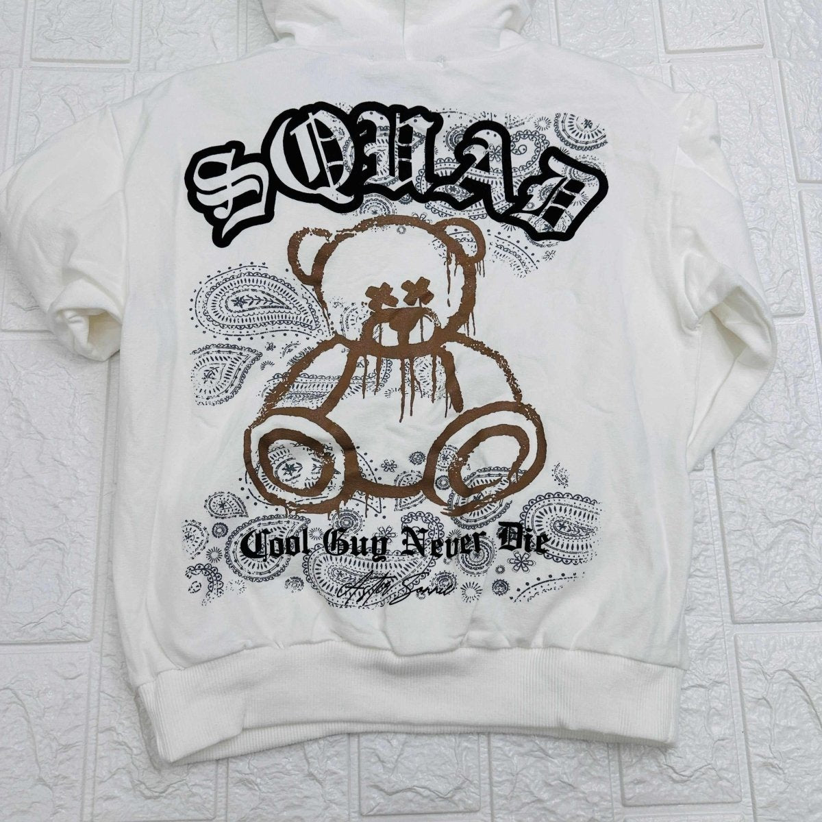 Felpa con stampa su retro orso 🐻 - Piccole Canaglie - PC21132