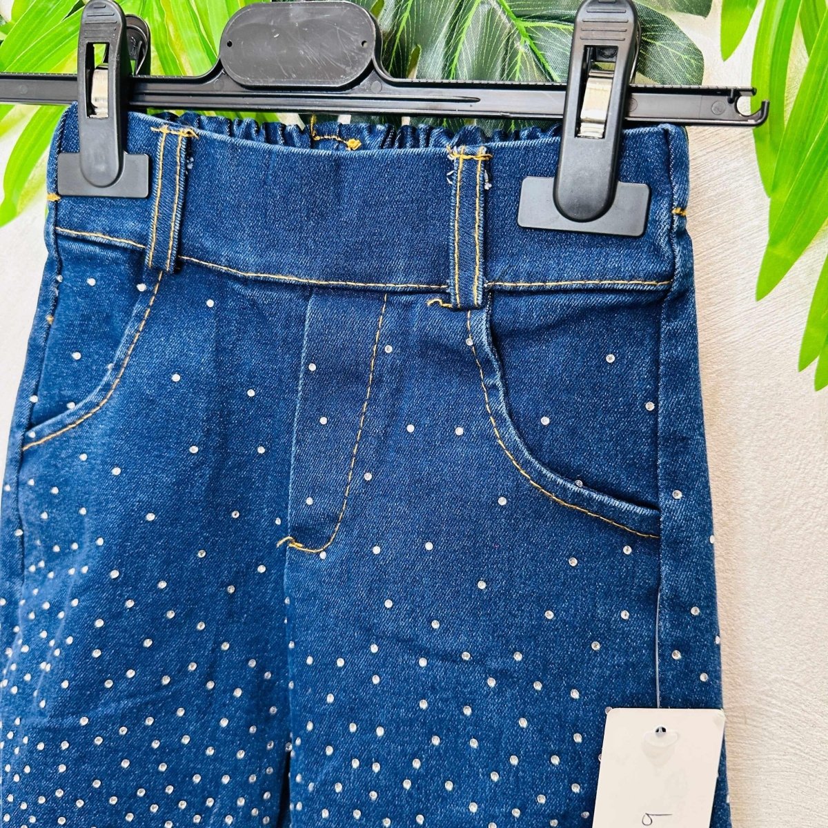 Jeans Ballon Brillantini mesi - Piccole Canaglie - PC21565