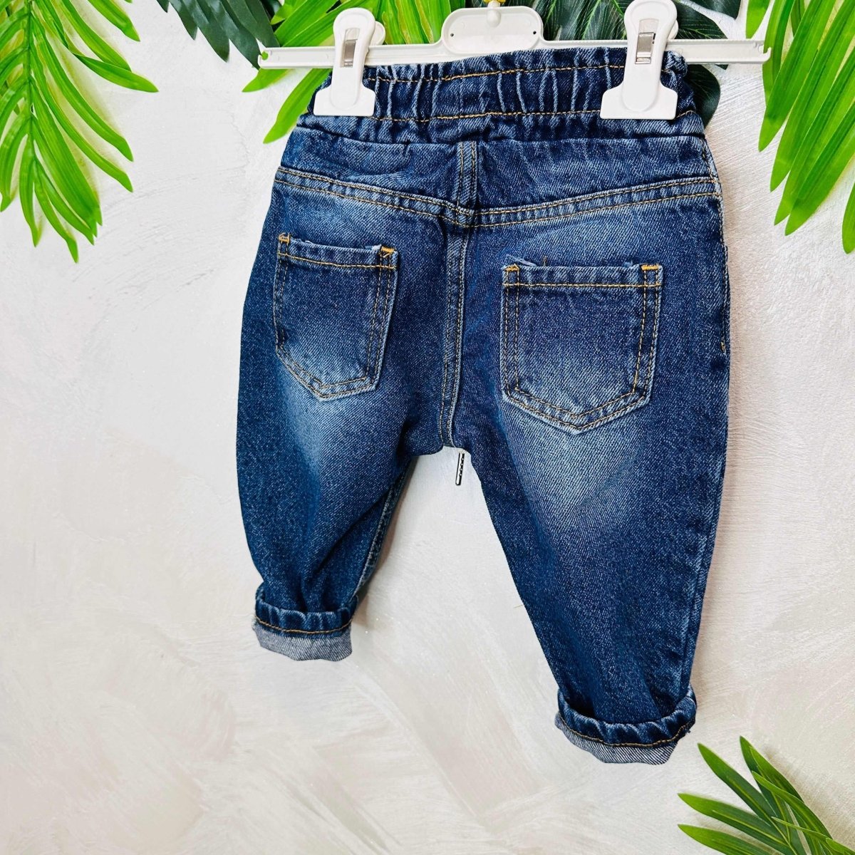 Jeans Infinity con elastico mesi - Piccole Canaglie - PC21620
