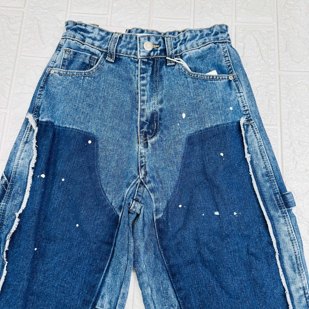 Jeans Modello Ballon blu - Piccole Canaglie - PC21173