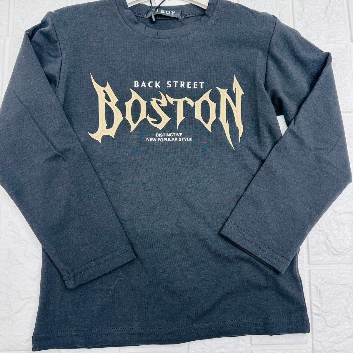 Maglia Boston nera - Piccole Canaglie - PC21206
