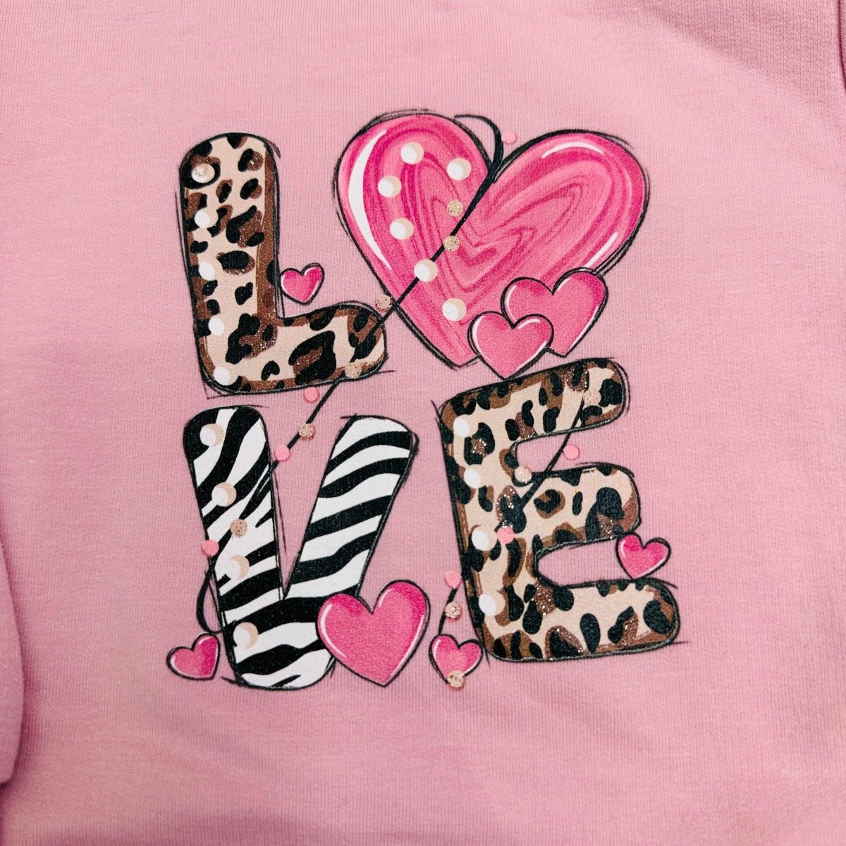 Maglia e leggings love - Piccole Canaglie - PC20926
