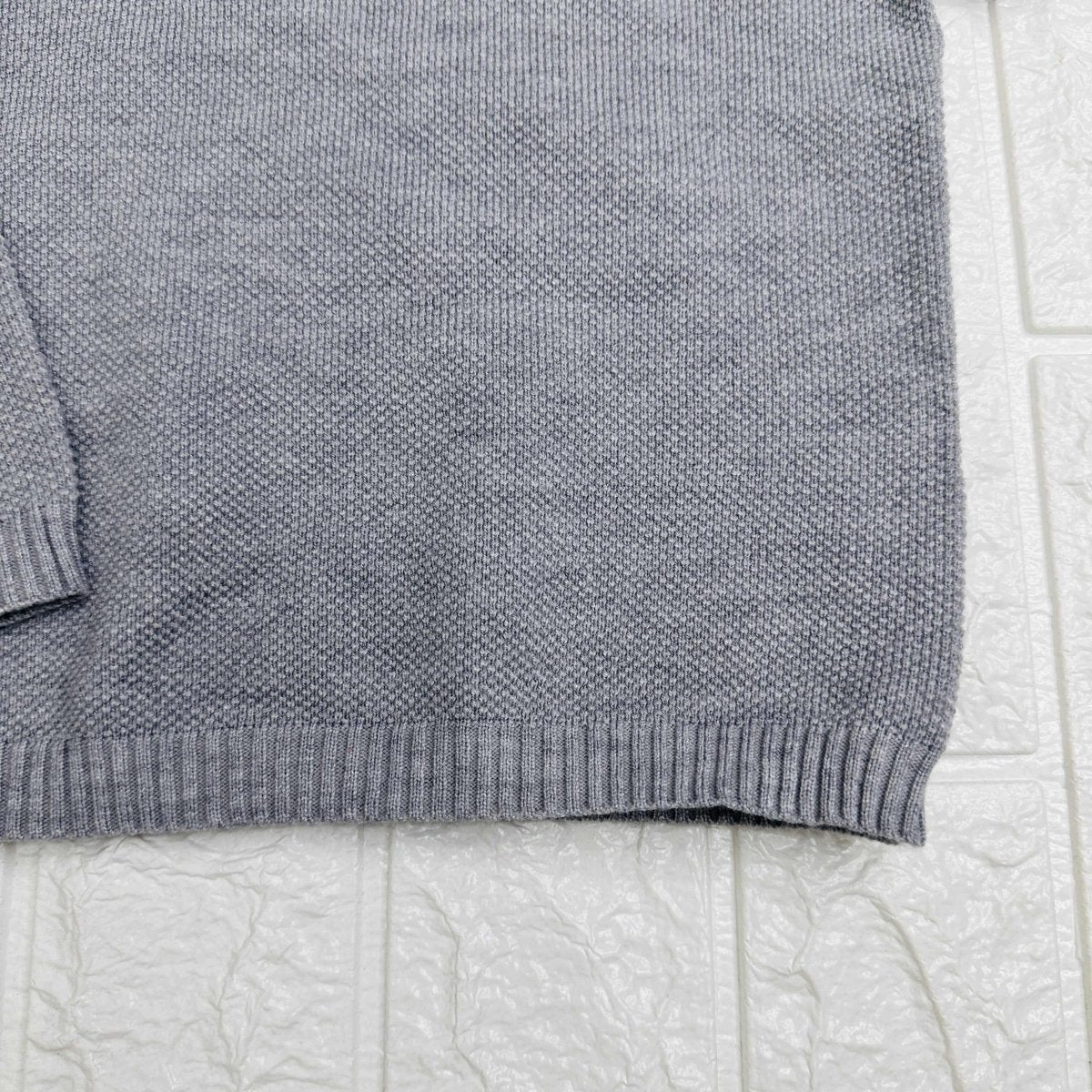 Maglioncino a nido d’Ape grigio - Piccole Canaglie - PC21026