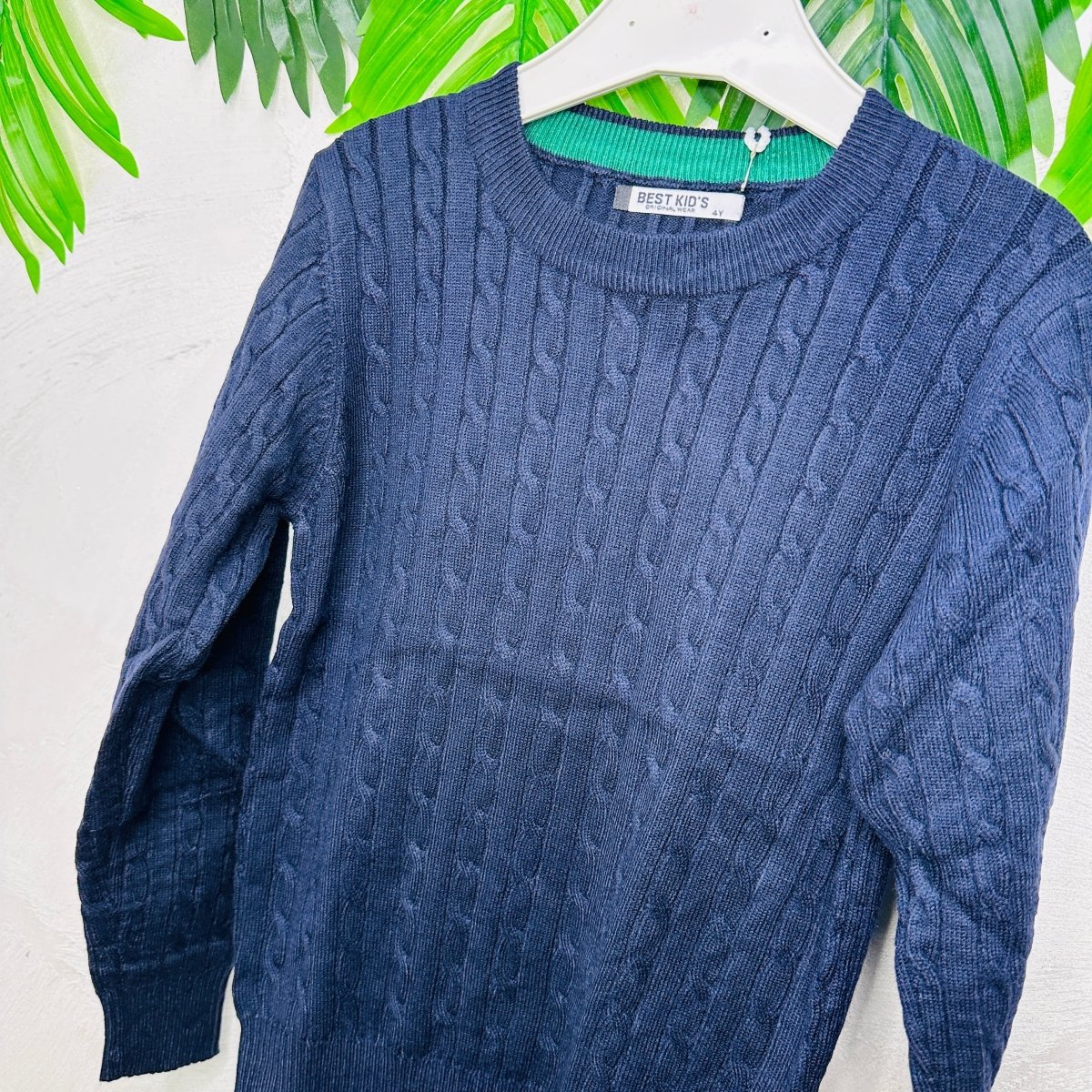 Maglioncino Trecce Blu anni - Piccole Canaglie - PC22667