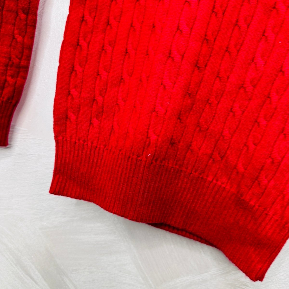 Maglioncino Trecce rosso anni - Piccole Canaglie - PC22679