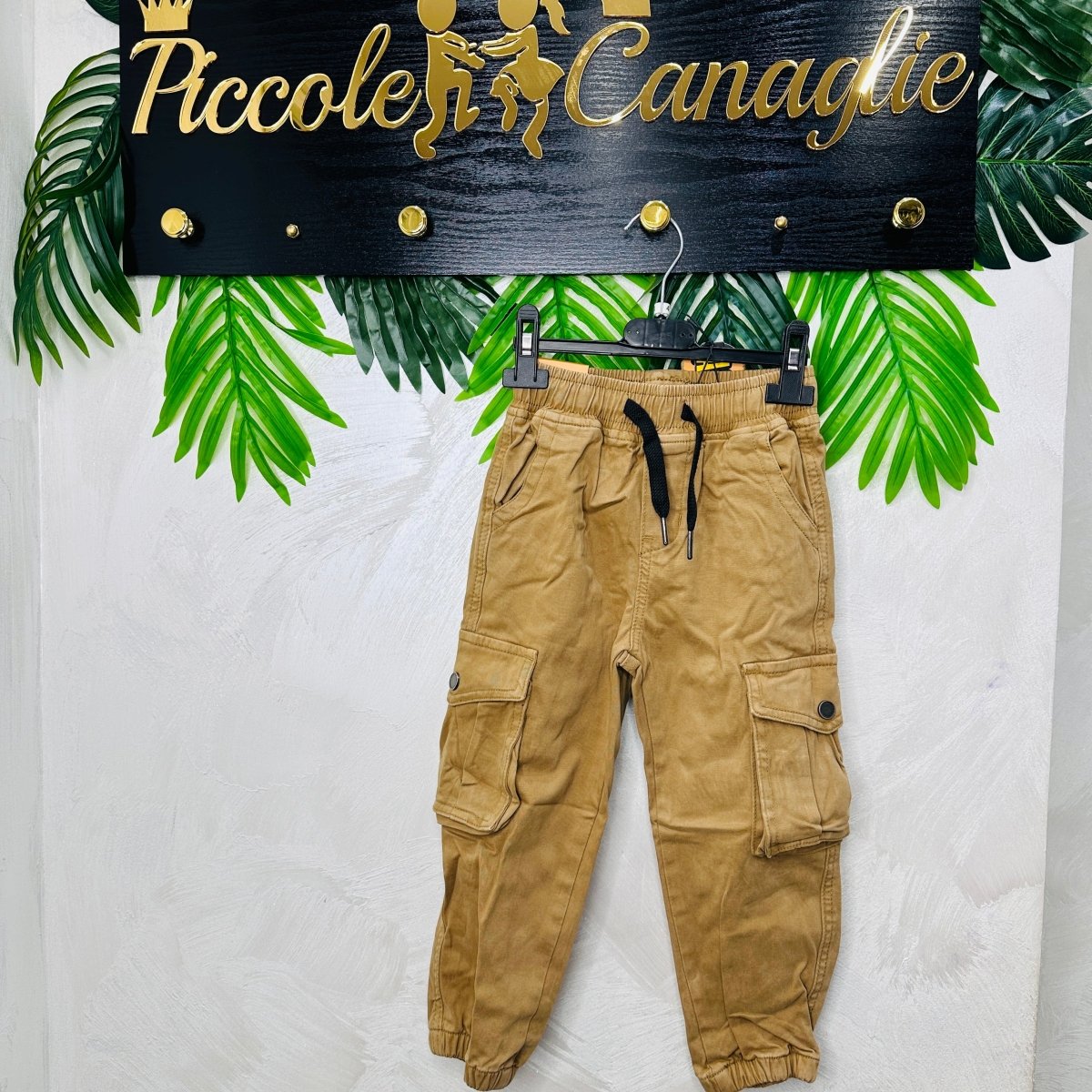 Pantalone Tasconi Begie - Piccole Canaglie - PC22600