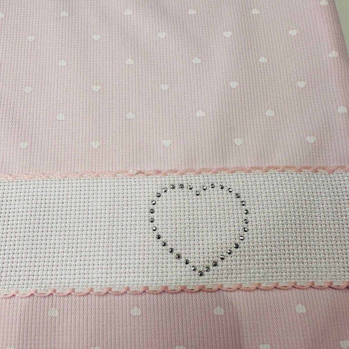 Sacchetto Primo cambio Rosa 🩷Dim35x45 - Piccole Canaglie - PC20622