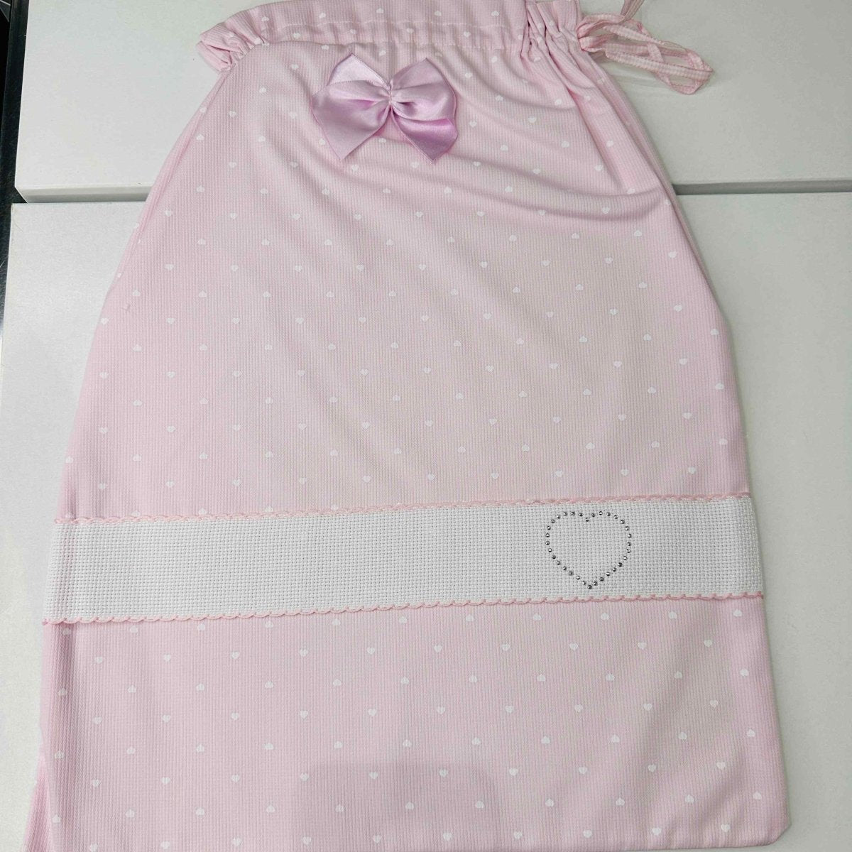 Sacchetto Primo cambio Rosa 🩷Dim35x45 - Piccole Canaglie - PC20622