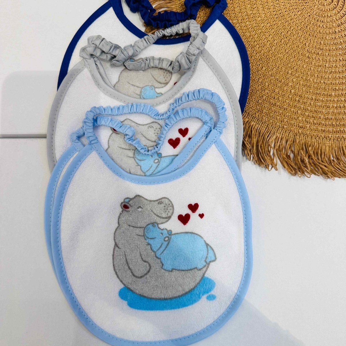 Set 6 bavette con elastico - Piccole Canaglie - PC20637