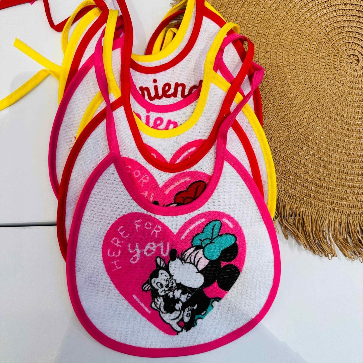 Set 6 bavette piccole minni - Piccole Canaglie - PC20641