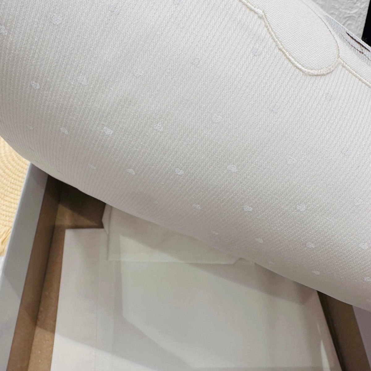 Set Completo carrozzina Orso bianco sopra Fiocco - Piccole Canaglie - PC21914