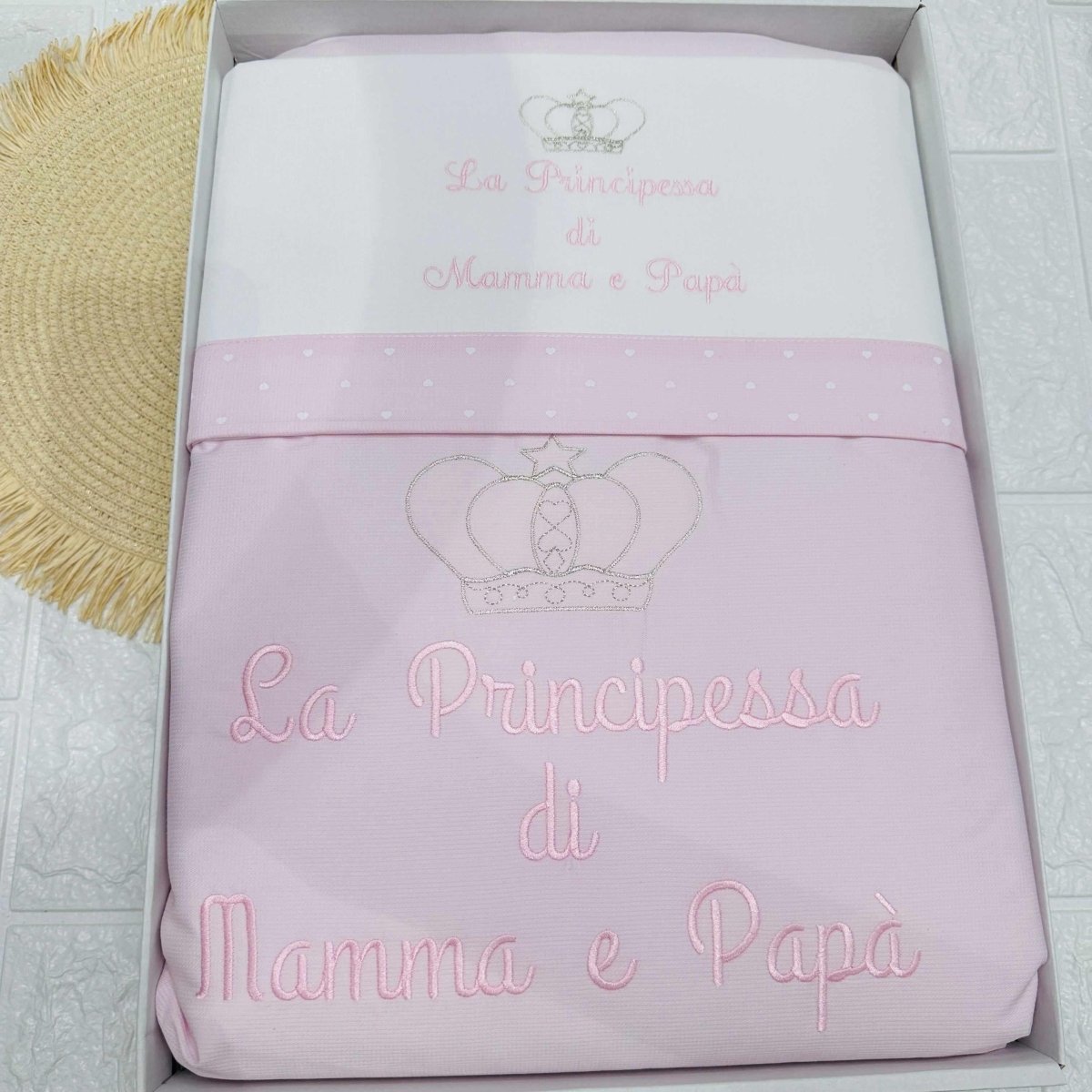 Set completo carrozzina principessa rosa - Piccole Canaglie - PC21911