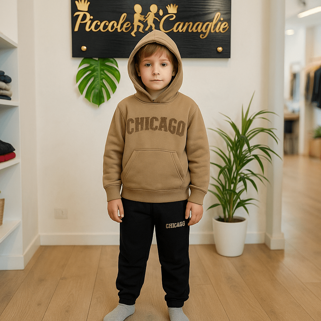 Tuta Chicago Begie - Piccole Canaglie - PC21501