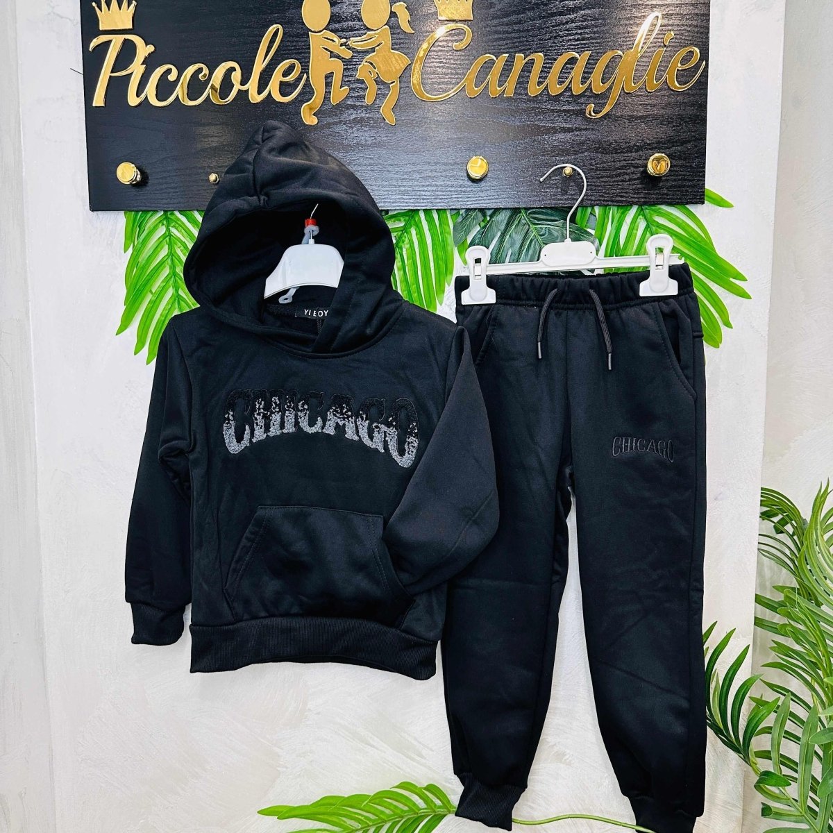 Tuta Chicago Nera - Piccole Canaglie - PC21507