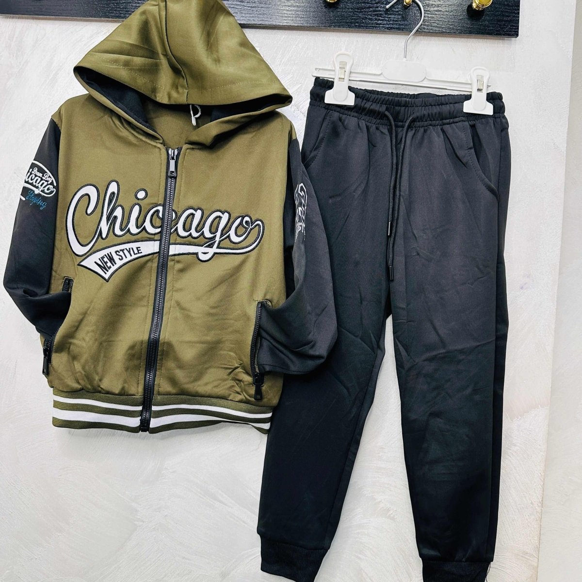 Tuta mod Chicago verde - Piccole Canaglie - PC21264