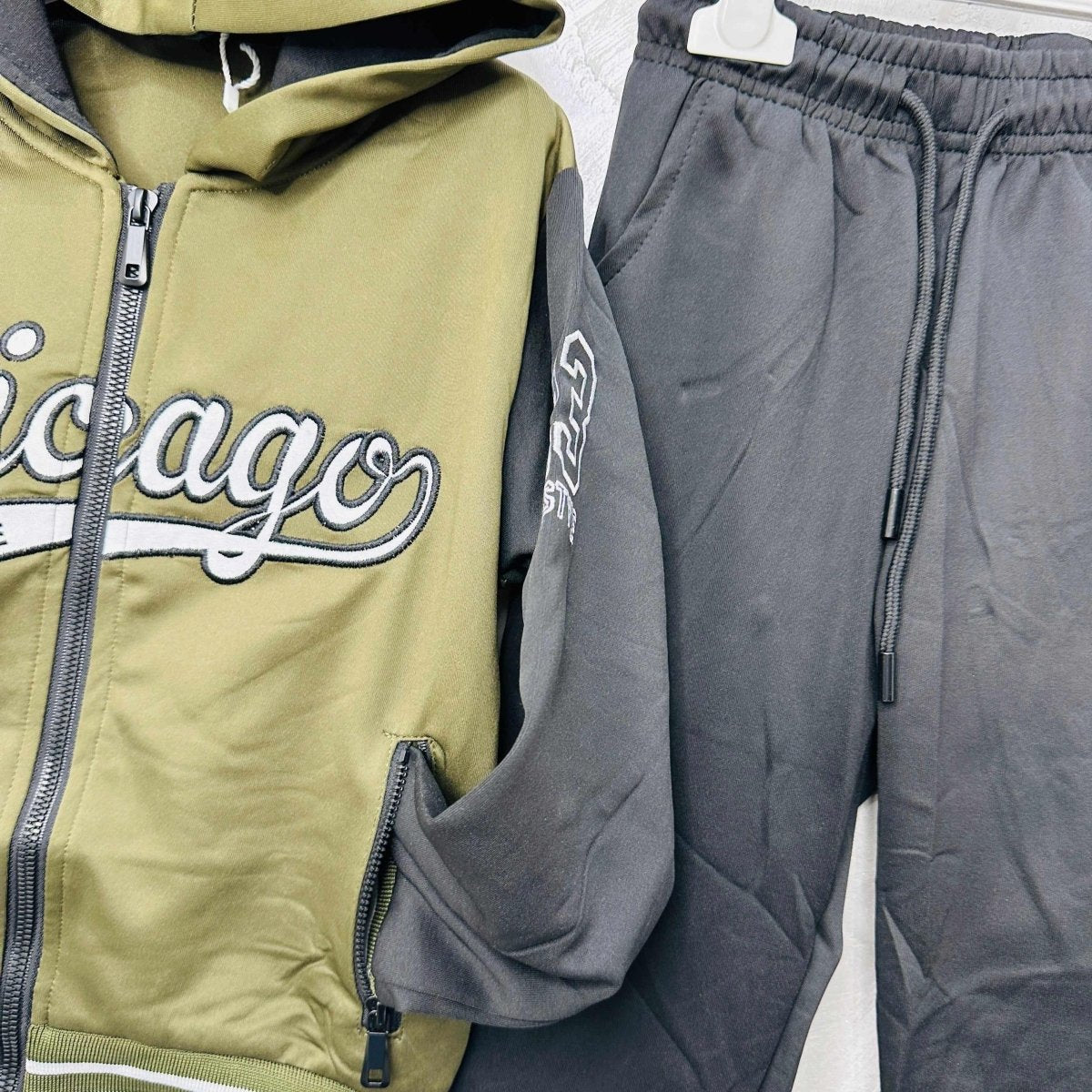 Tuta mod Chicago verde - Piccole Canaglie - PC21264