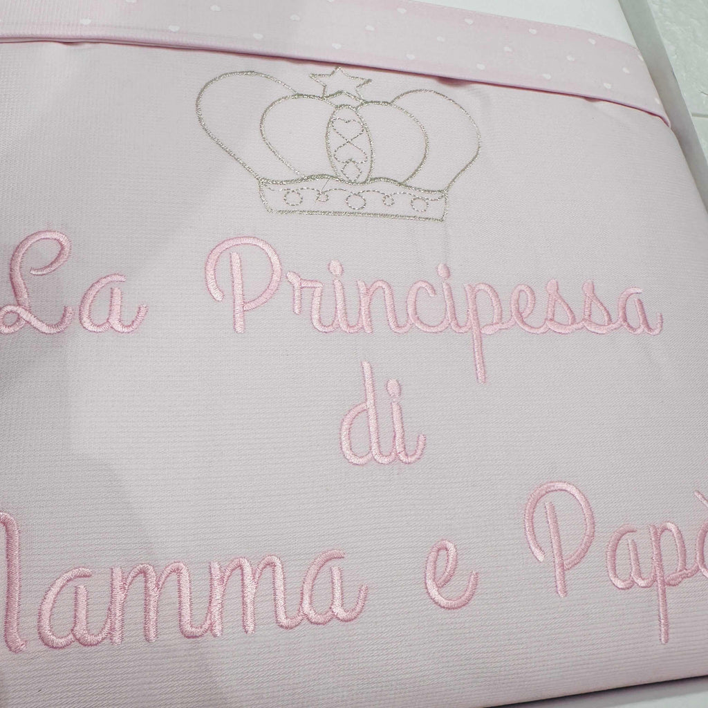 Set completo carrozzina principessa rosa